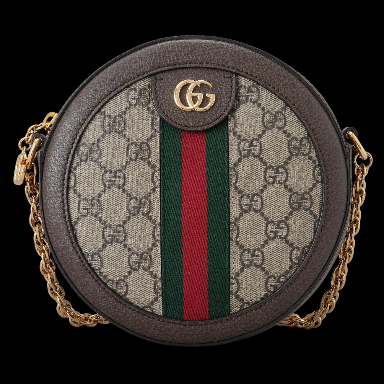 GUCCI(USED)구찌 550618 GG수프림 오피디아 라운드 체인 숄더백