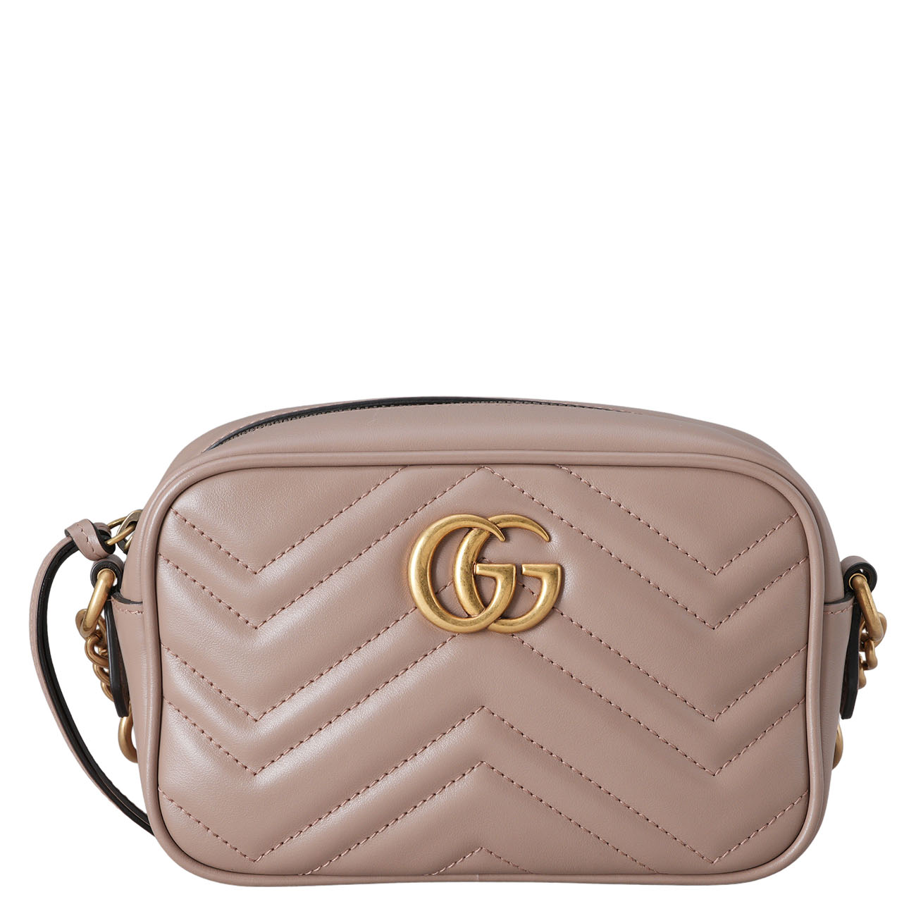 GUCCI(USED)구찌 448065 GG마몽 마틀라세 미니 카메라백
