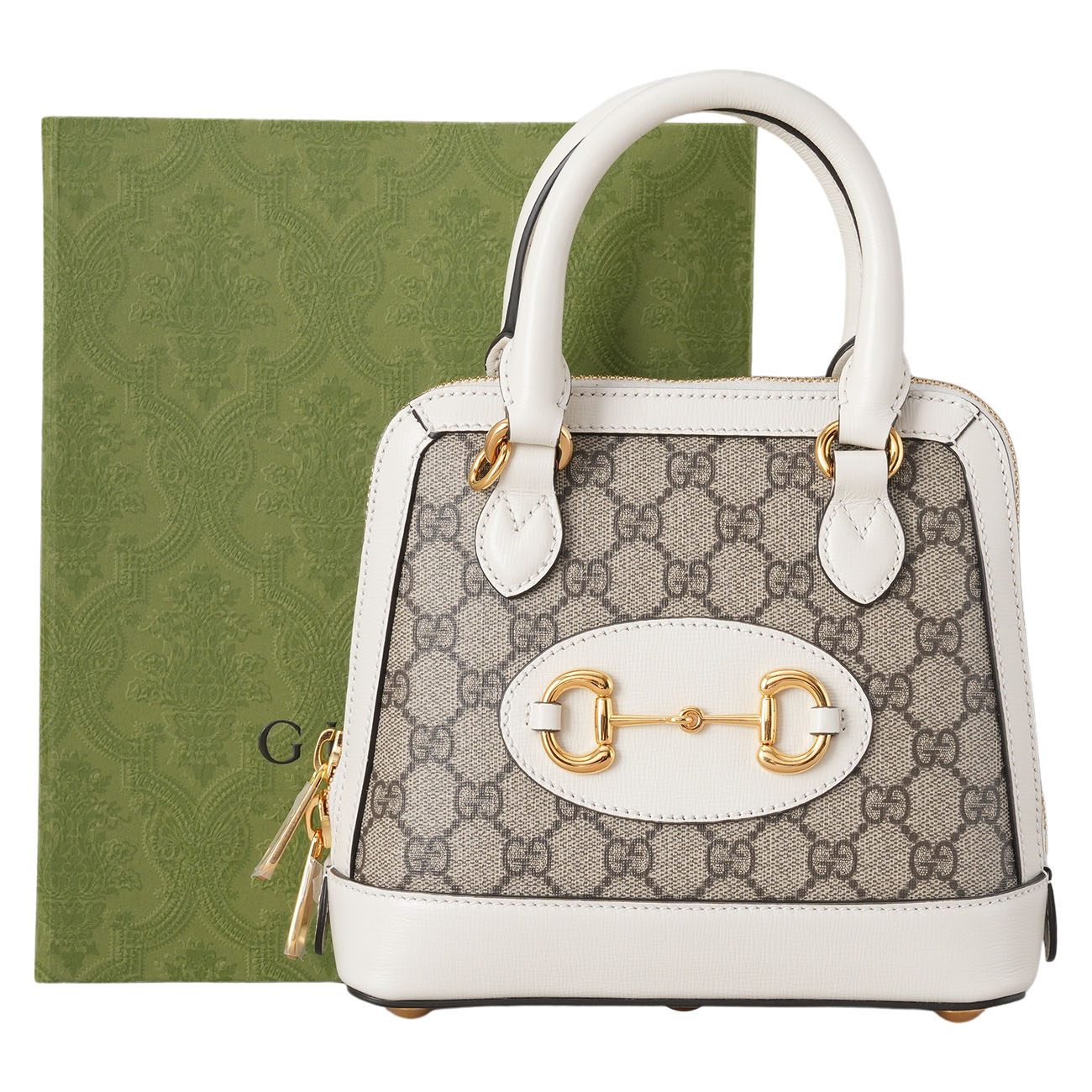 GUCCI(USED)구찌 640716 홀스빗 1955 미니 탑 핸들백