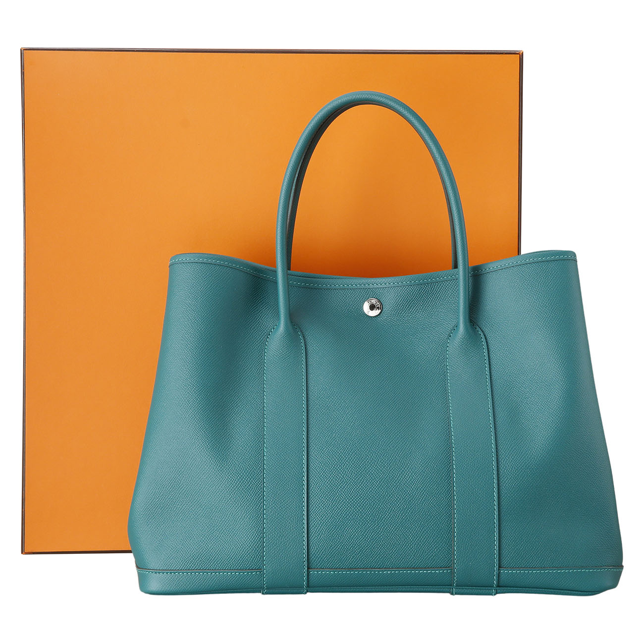 HERMES(USED)에르메스 레더 가든파티36