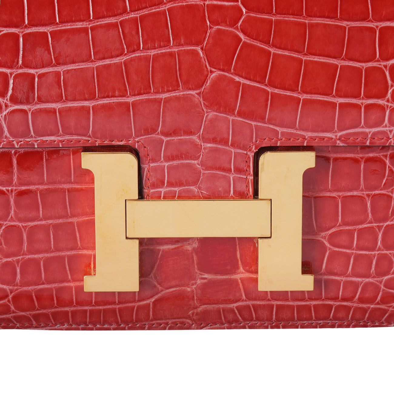 HERMES(USED)에르메스 엘리게이터 콘스탄스 24