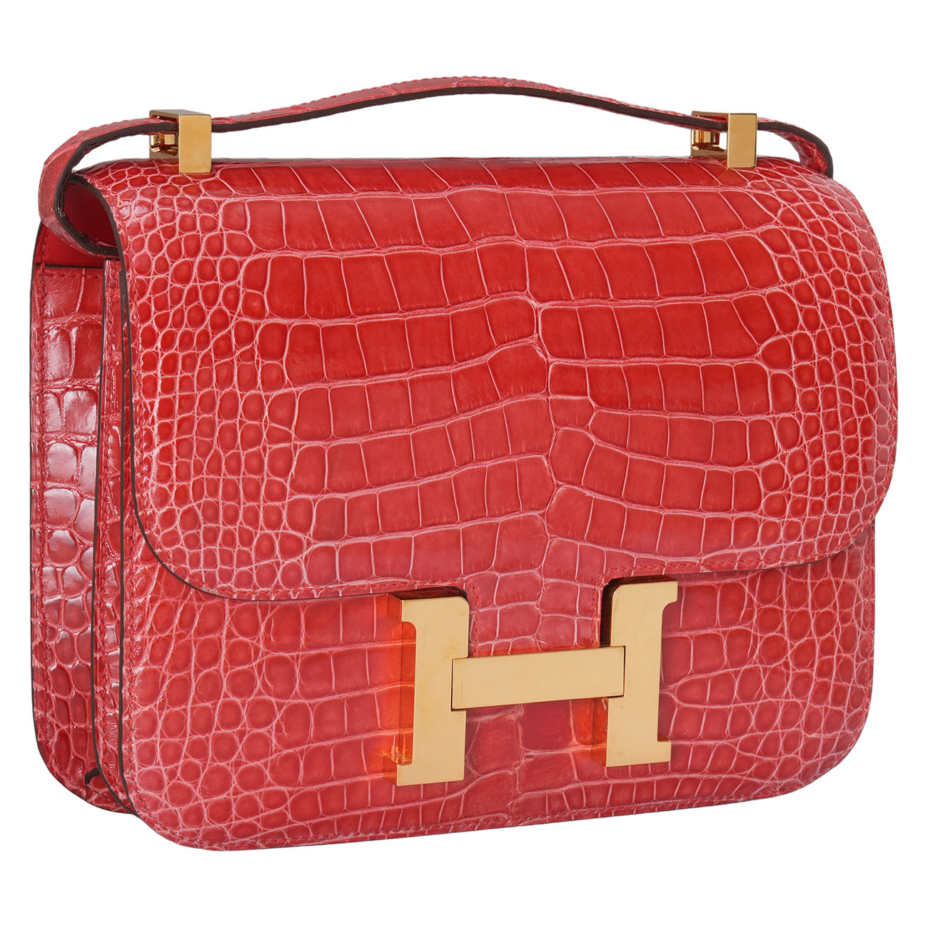 HERMES(USED)에르메스 엘리게이터 콘스탄스 24