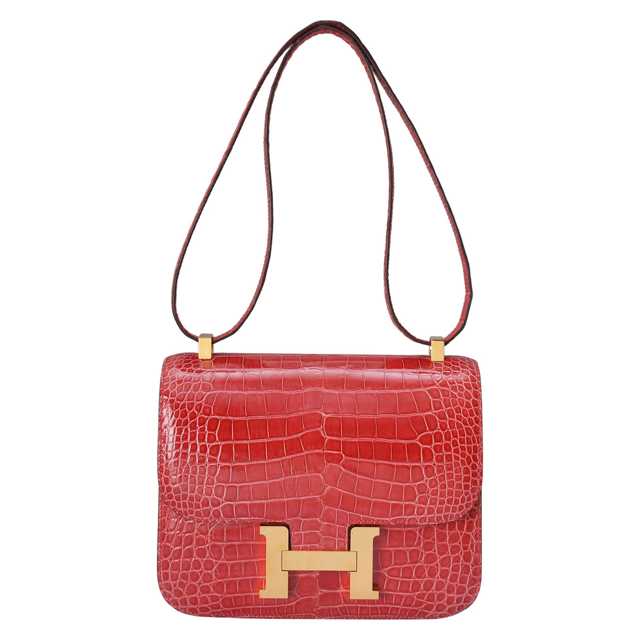 HERMES(USED)에르메스 엘리게이터 콘스탄스 24