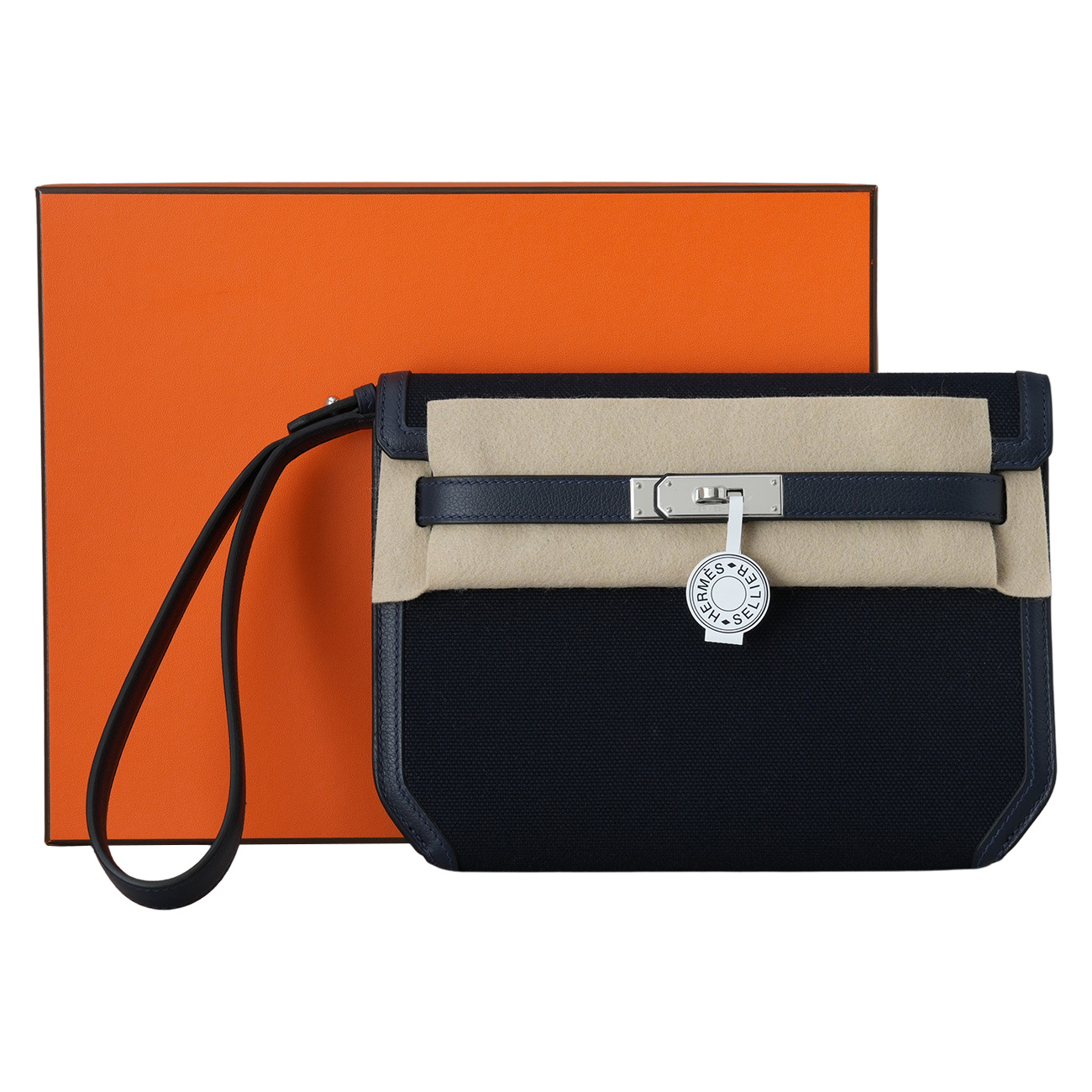 HERMES(USED)에르메스 캔버스 켈리 데페슈 25