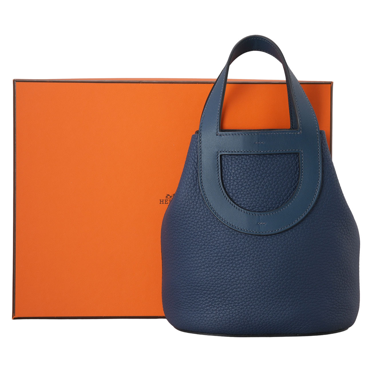 HERMES(USED)에르메스 인더루프 18 블루 드 프뤼스 은장