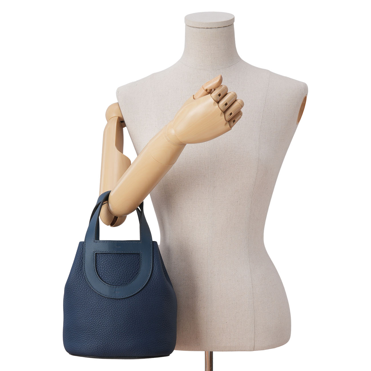 HERMES(USED)에르메스 인더루프 18 블루 드 프뤼스 은장