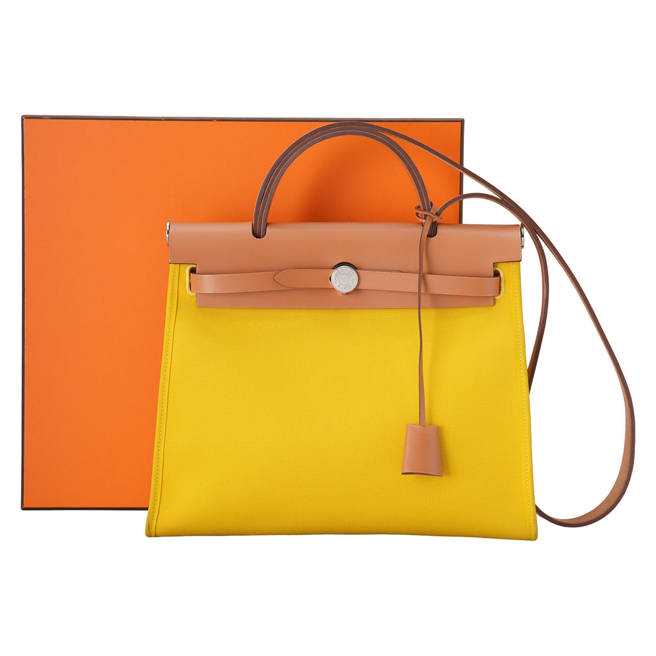 HERMES(USED)에르메스 에르백 31 죤 드 나폴리 은장