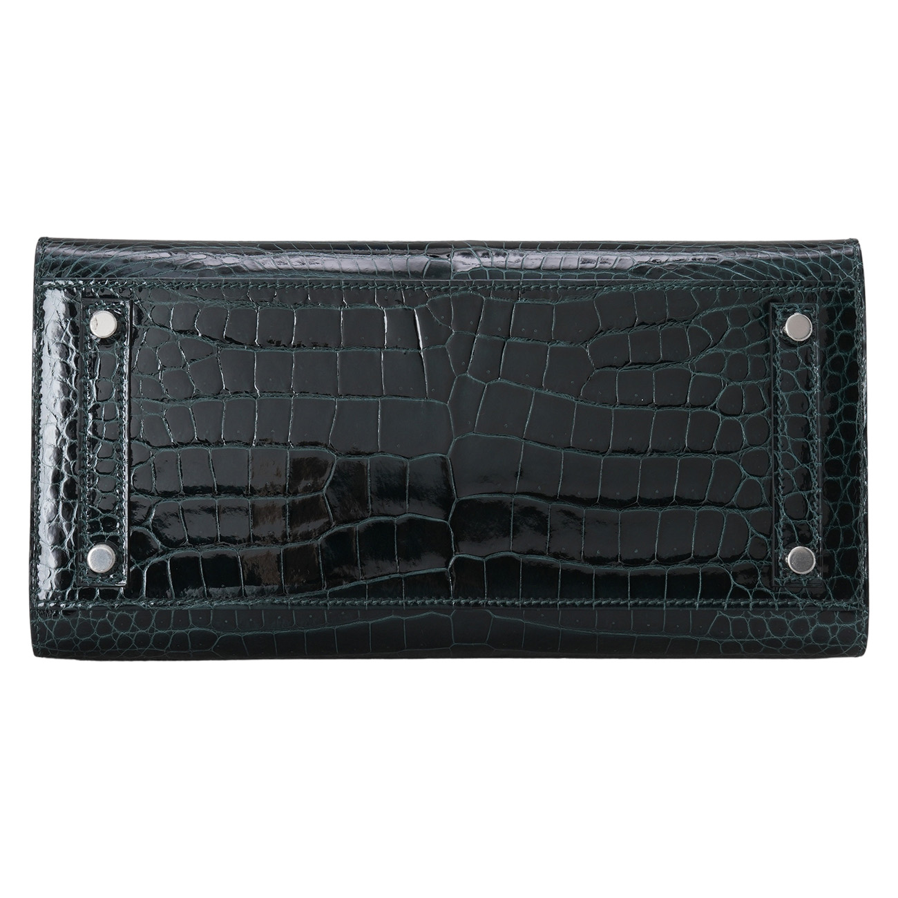 HERMES(USED)에르메스 벌킨 30 시프레스 은장 프로서스 크로커다일