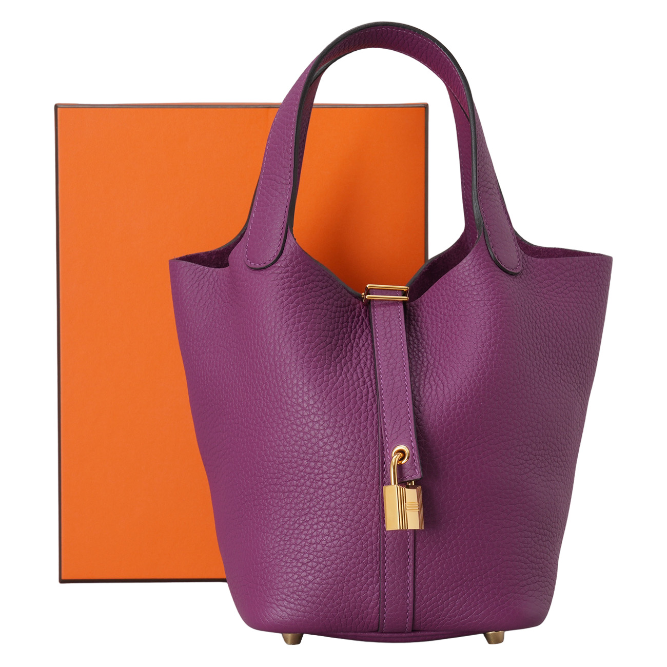 HERMES(USED)에르메스 락 피코탄 18 아네모네 금장