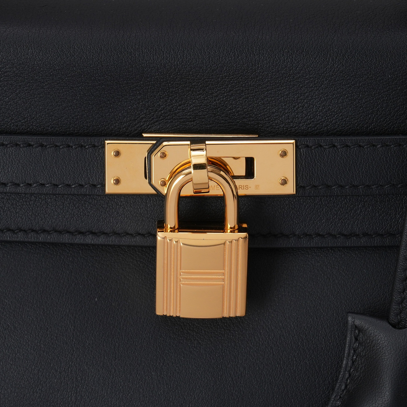 HERMES(USED)에르메스 켈리 25 르투르네 느와 금장