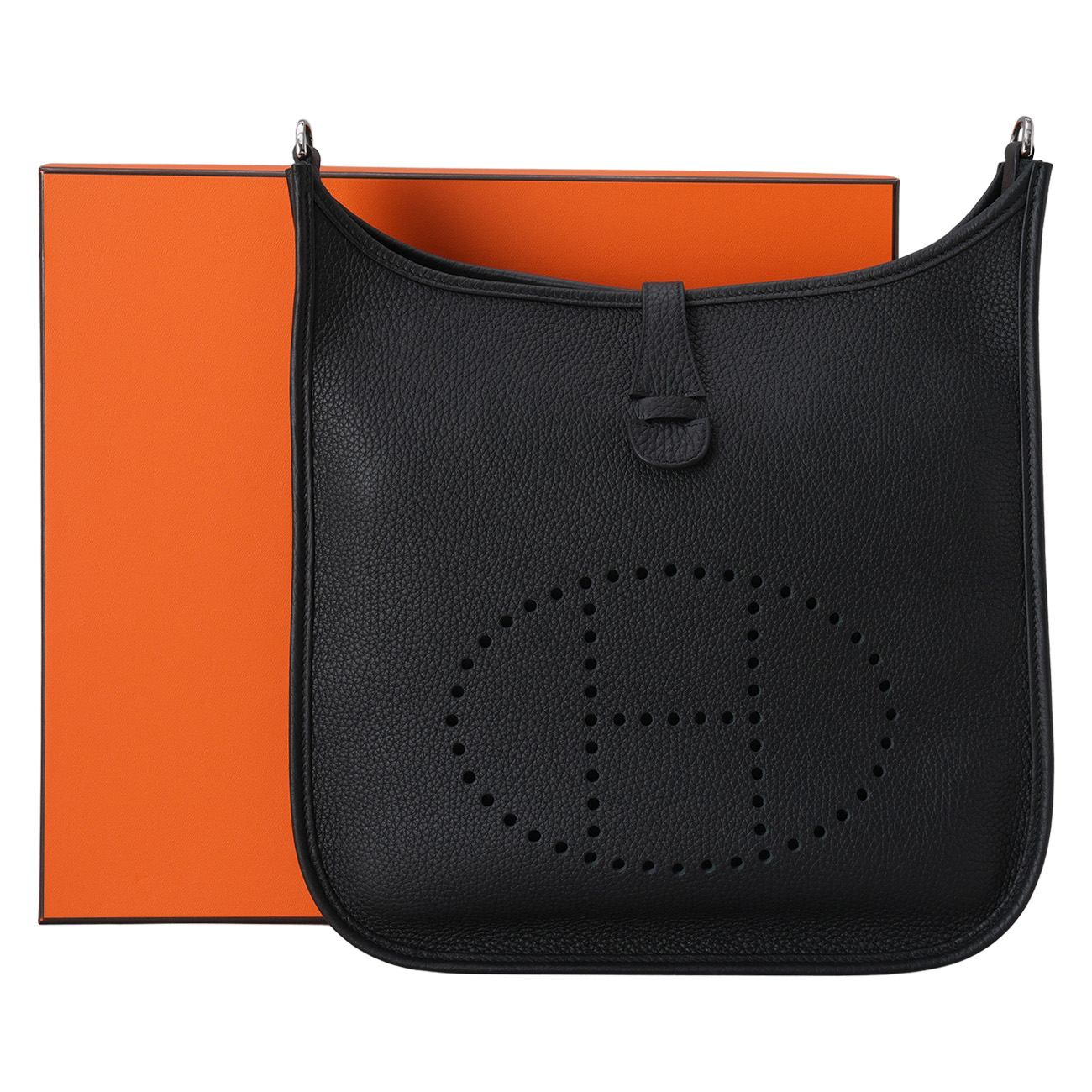 HERMES(USED)에르메스 에블린 29 느와 은장