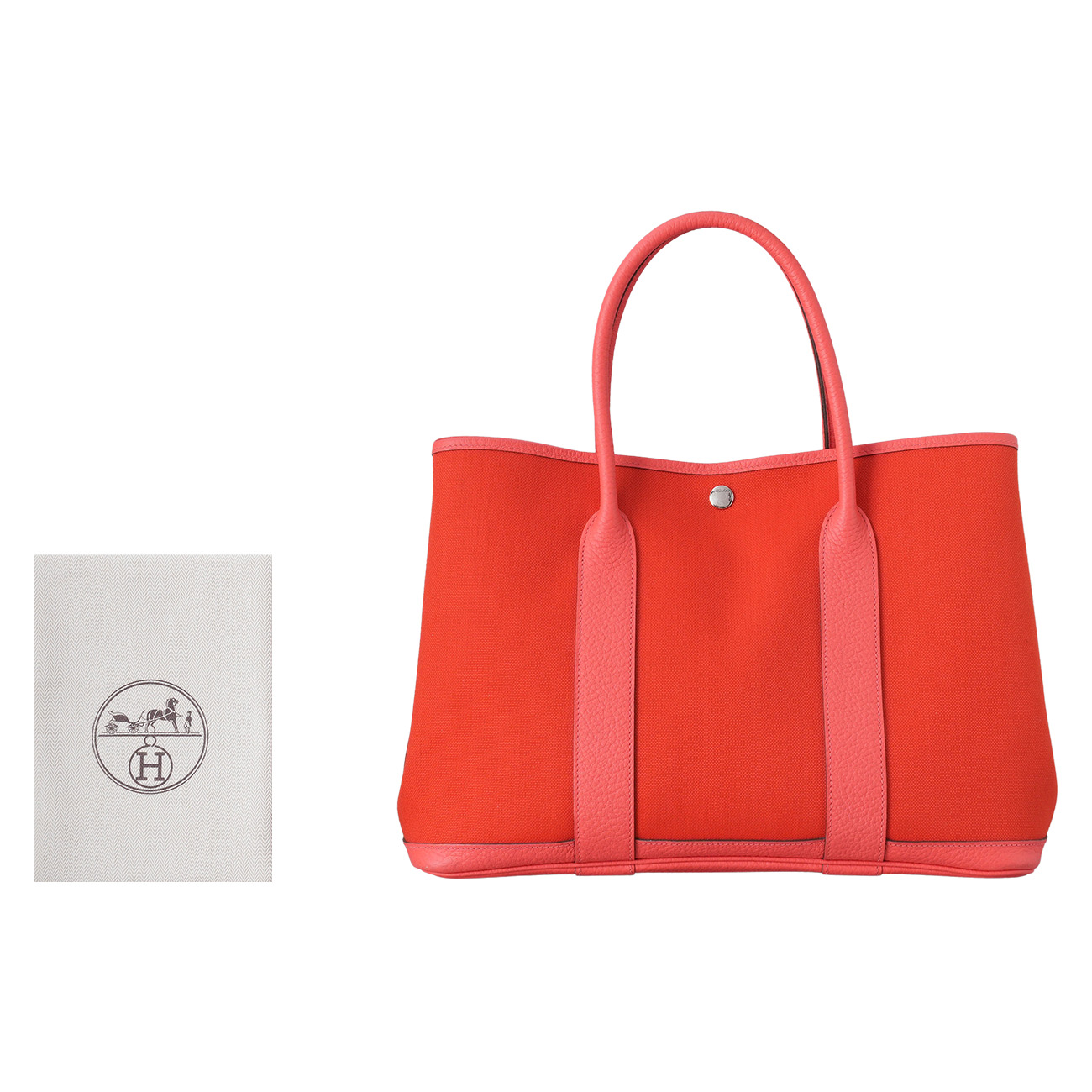 HERMES(USED)에르메스 패브릭 가든파티 36