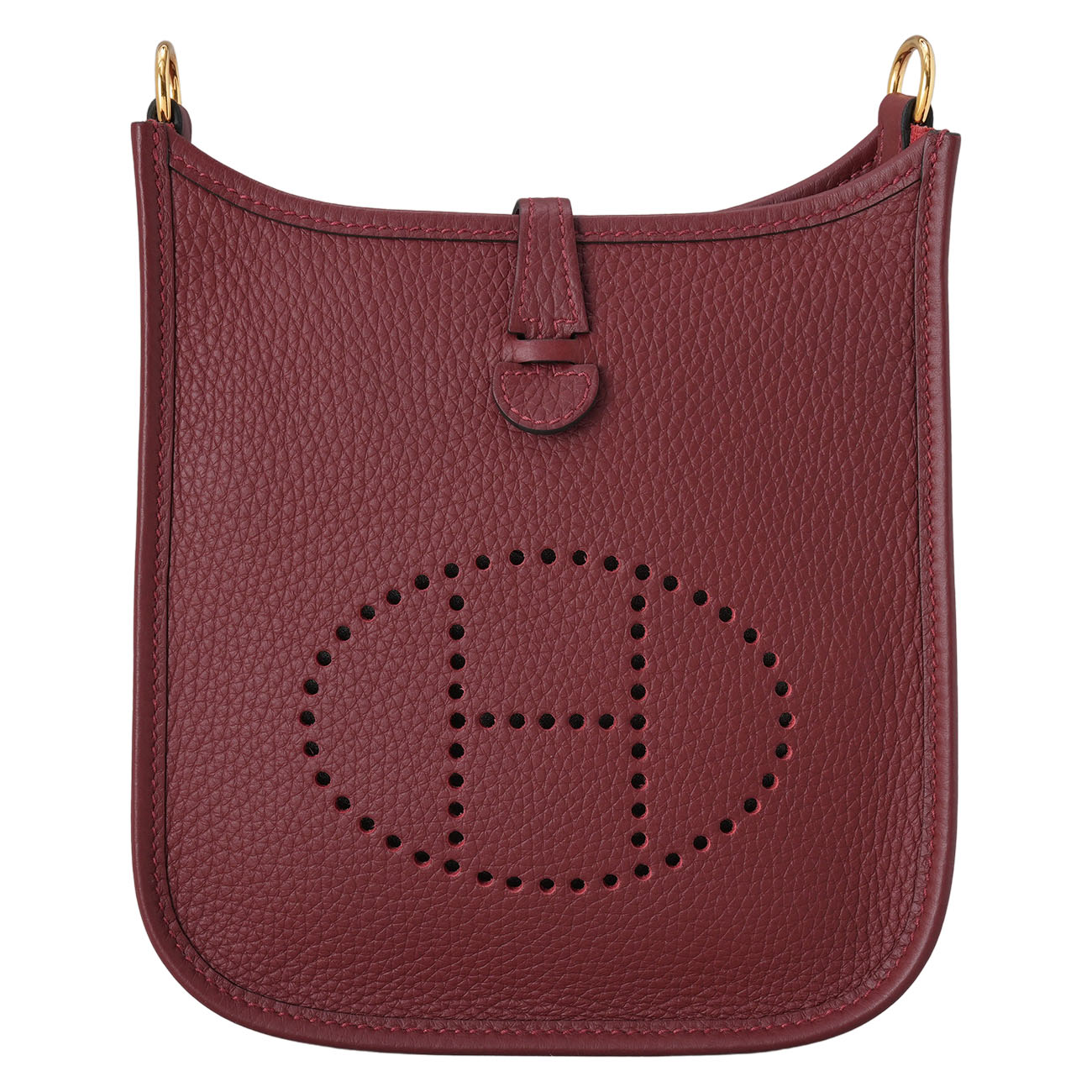 HERMES(USED)에르메스 에블린 16 ROUGE H 금장