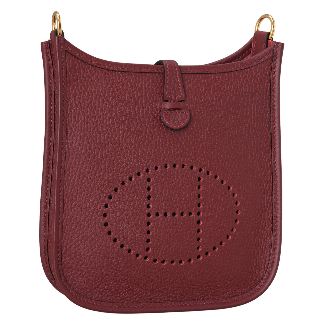 HERMES(USED)에르메스 에블린 16 ROUGE H 금장