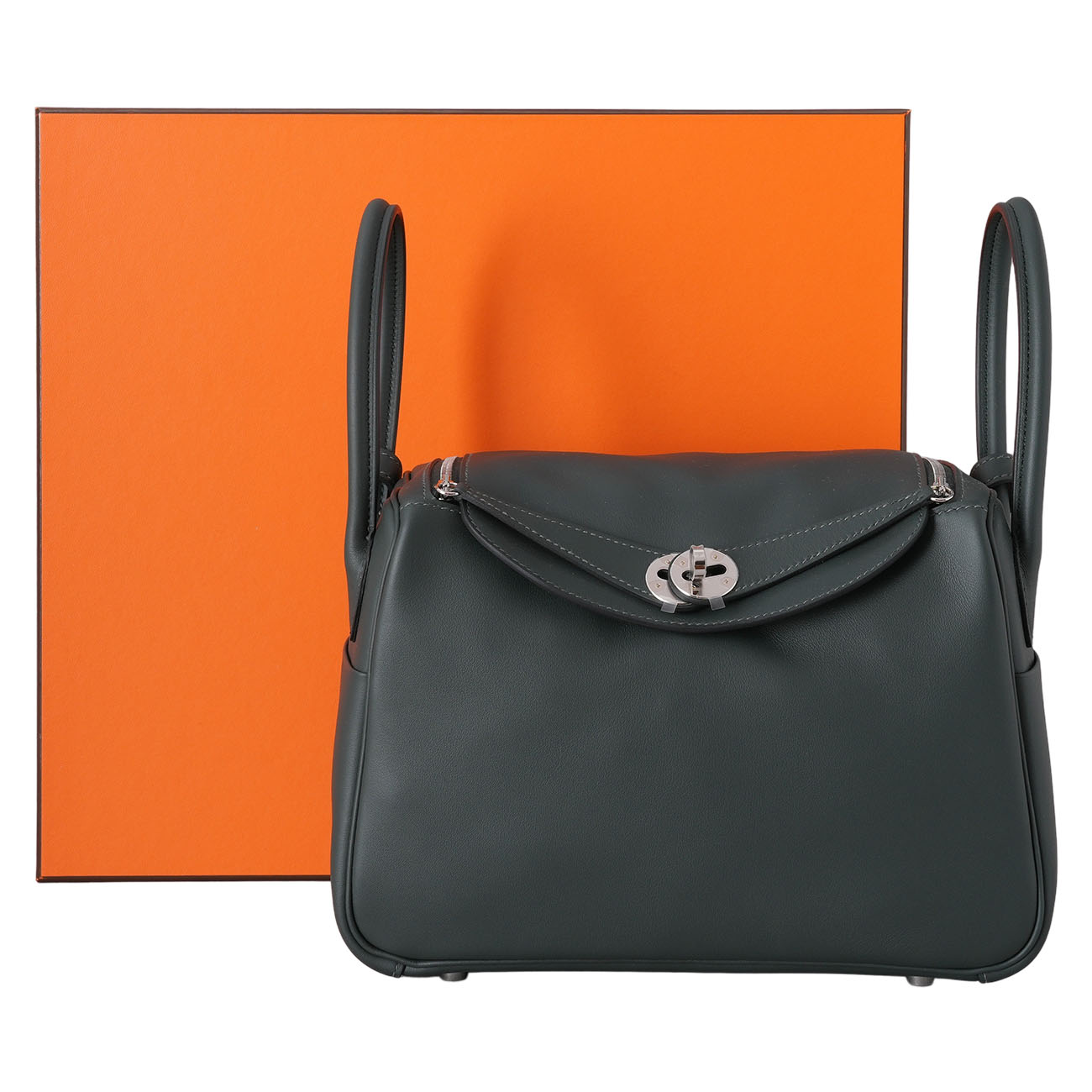 HERMES(USED)에르메스 린디 26 베르트 퐁세 은장