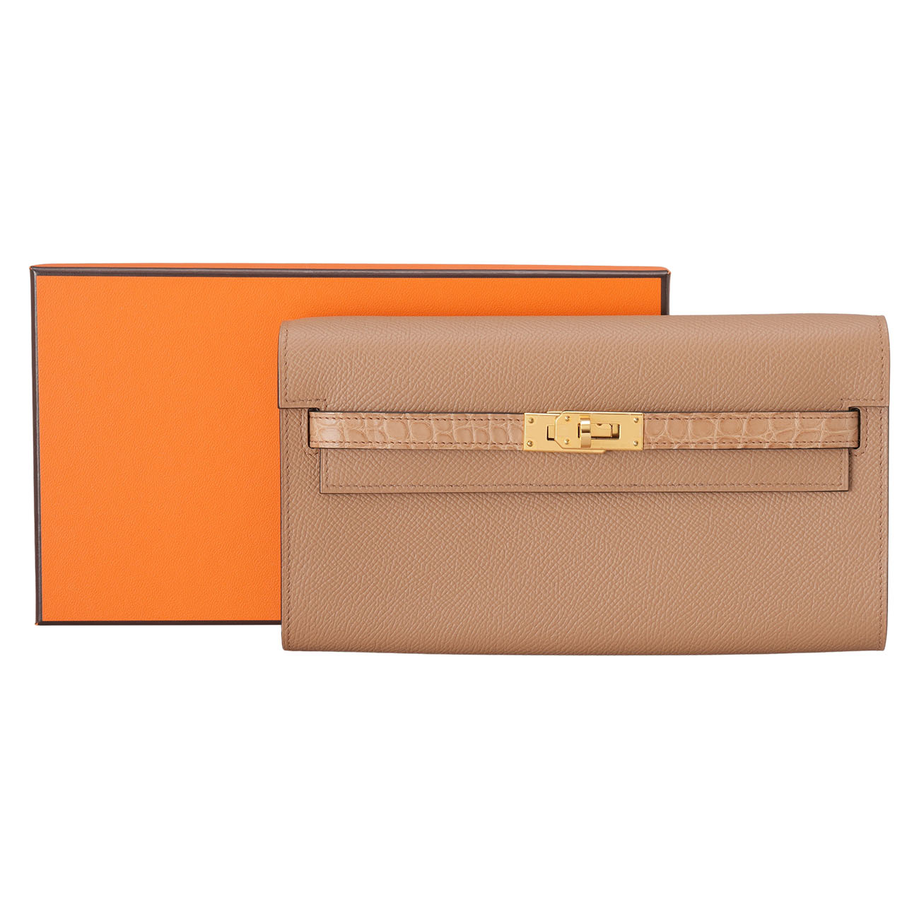 HERMES(USED)에르메스 켈리 투고 터치 차이 금장