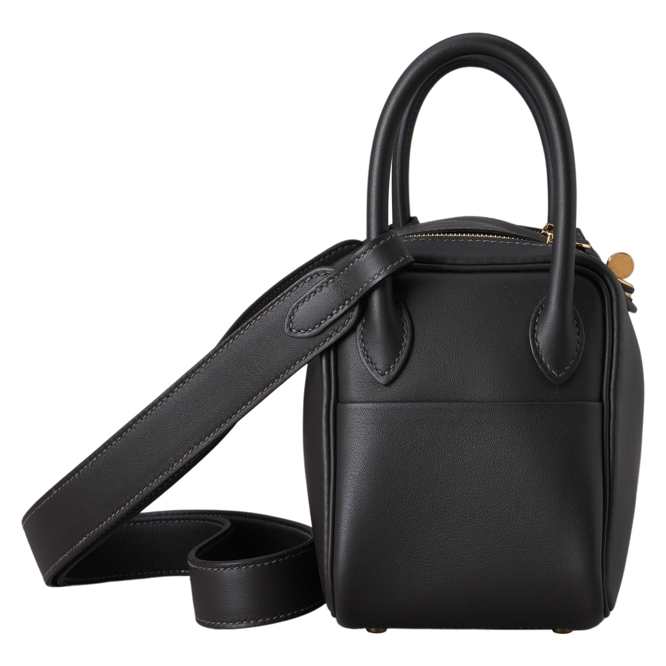 HERMES(USED)에르메스 린디 미니 에베네 금장