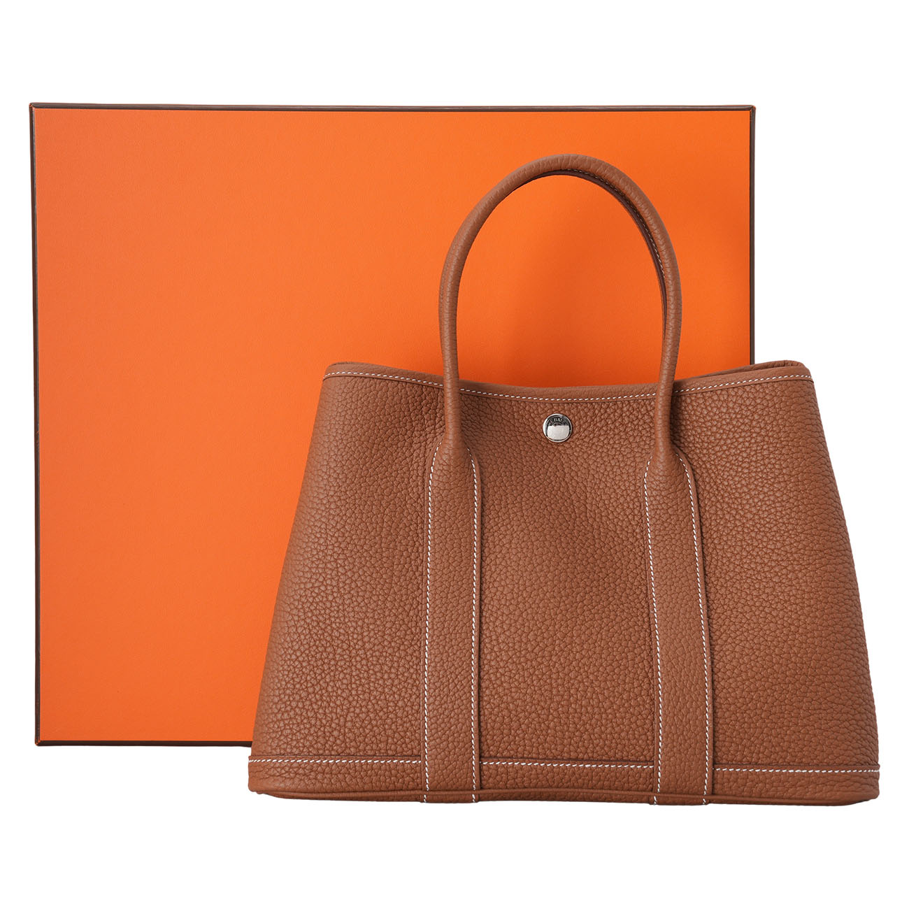 HERMES(USED)에르메스 가든파티 30 골드 은장 (새상품) NEW PRODUCT