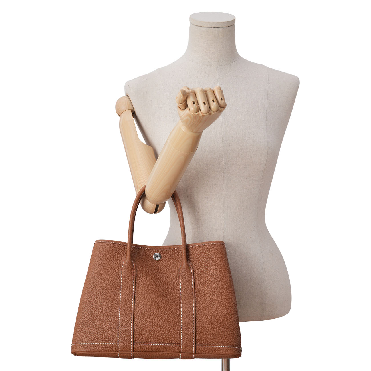 HERMES(USED)에르메스 가든파티 30 골드 은장 (새상품) NEW PRODUCT