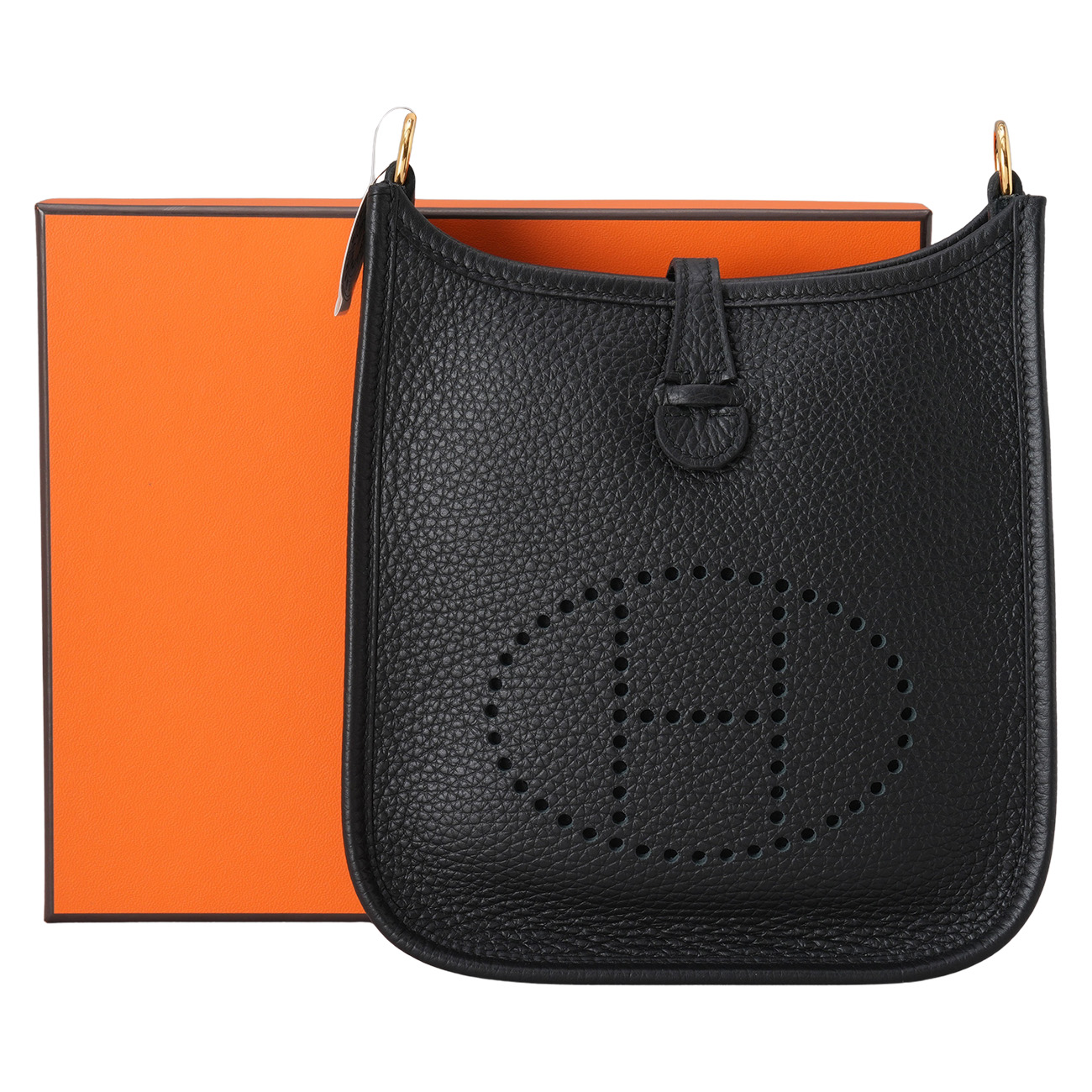 HERMES(USED)에르메스 에블린 16 블랙 금장