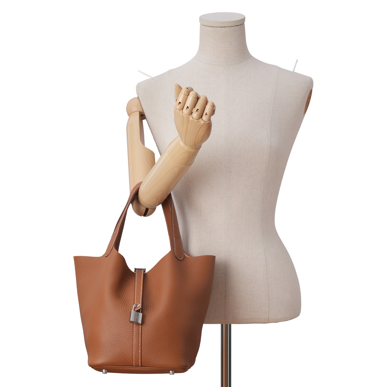 HERMES(USED)에르메스 락 피코탄 22 골드 은장