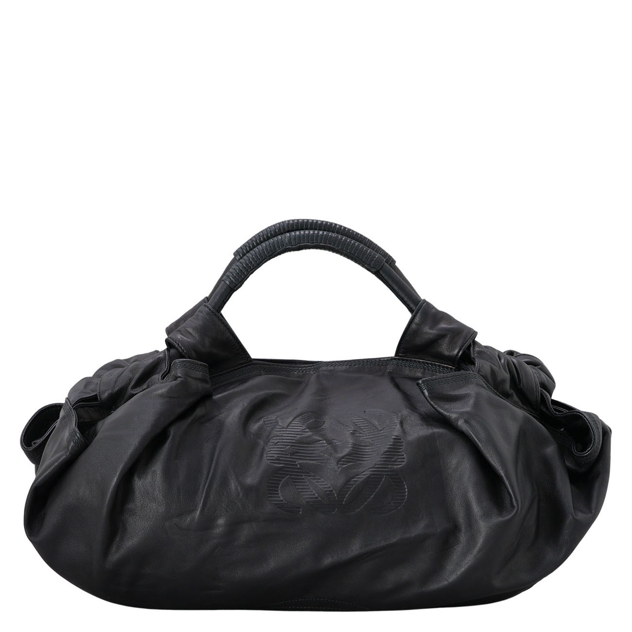 LOEWE(USED)로에베 레더 토트백