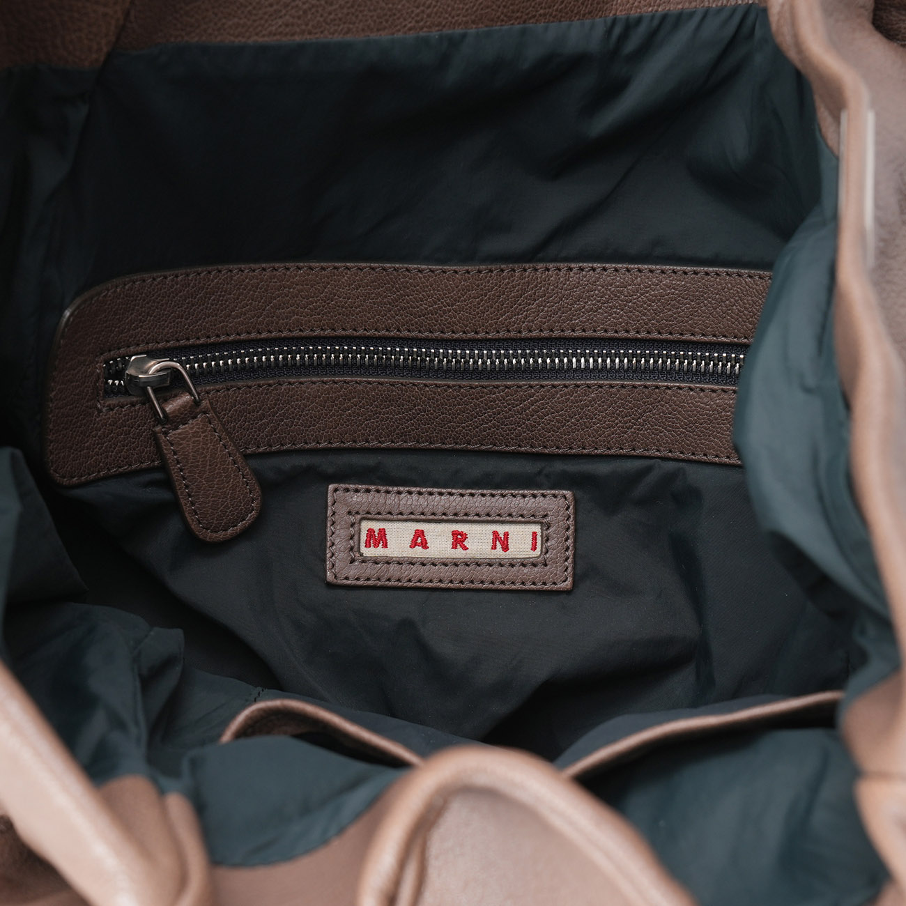 MARNI(USED)마르니 레더 토트백