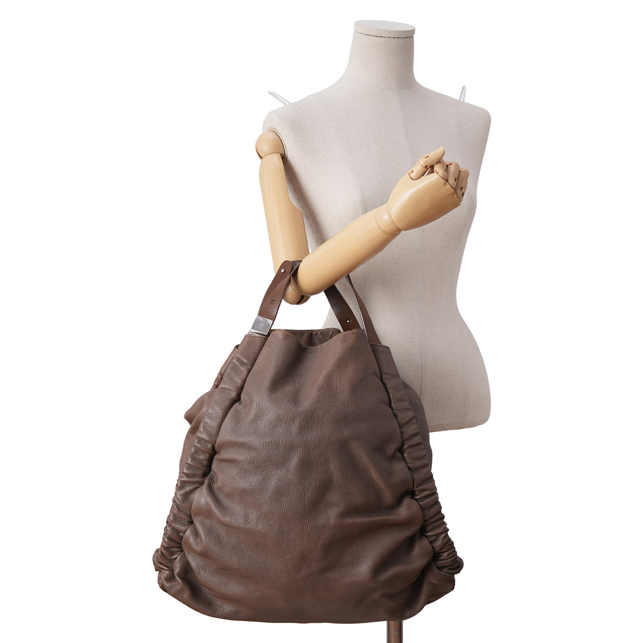 MARNI(USED)마르니 레더 토트백