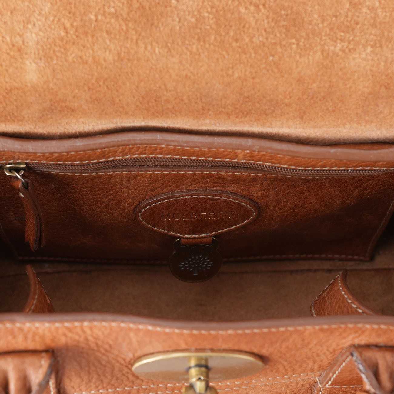 MULBERRY(USED)멀버리 베이비워터 토트겸 숄더백
