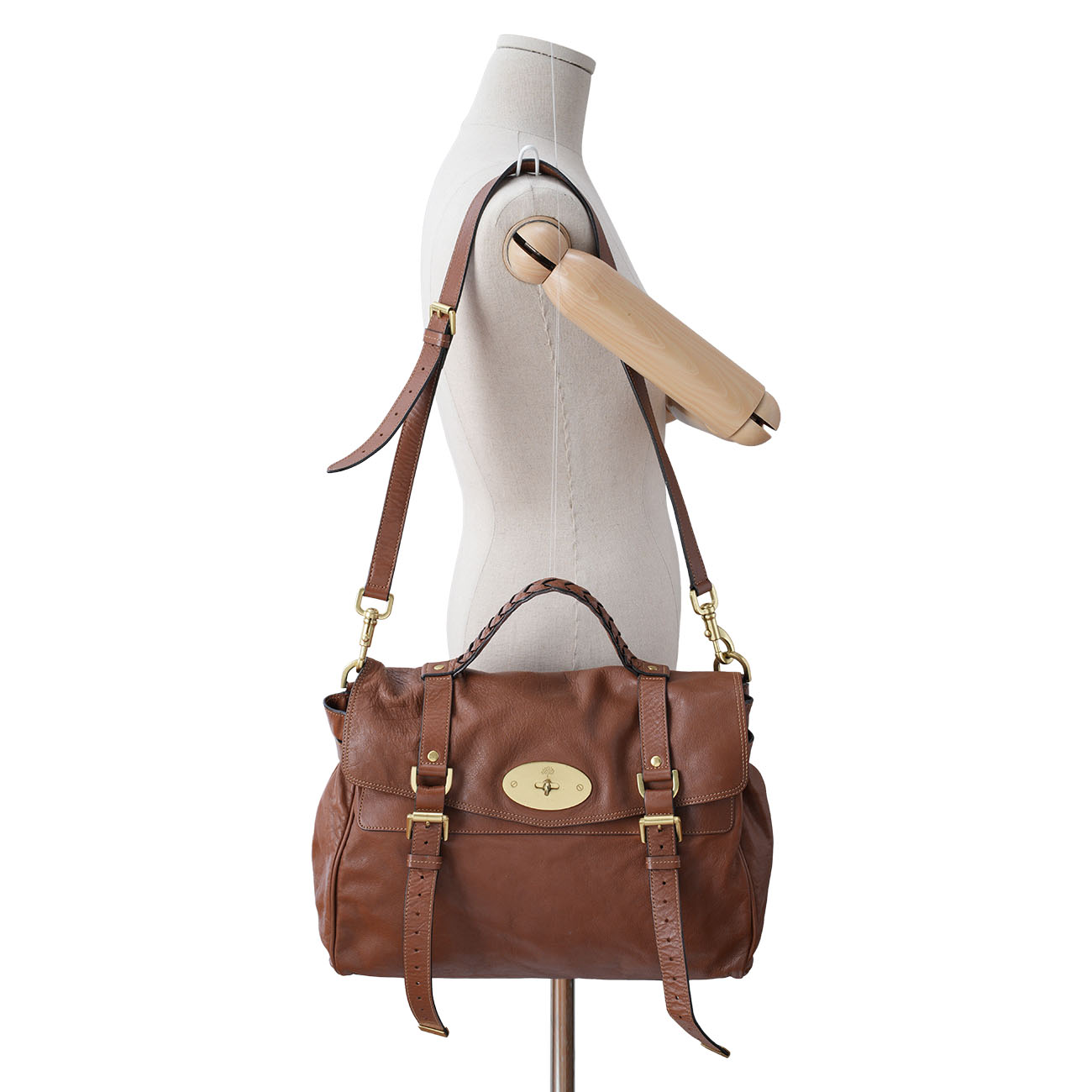 MULBERRY(USED)멀버리 알렉사 토트백