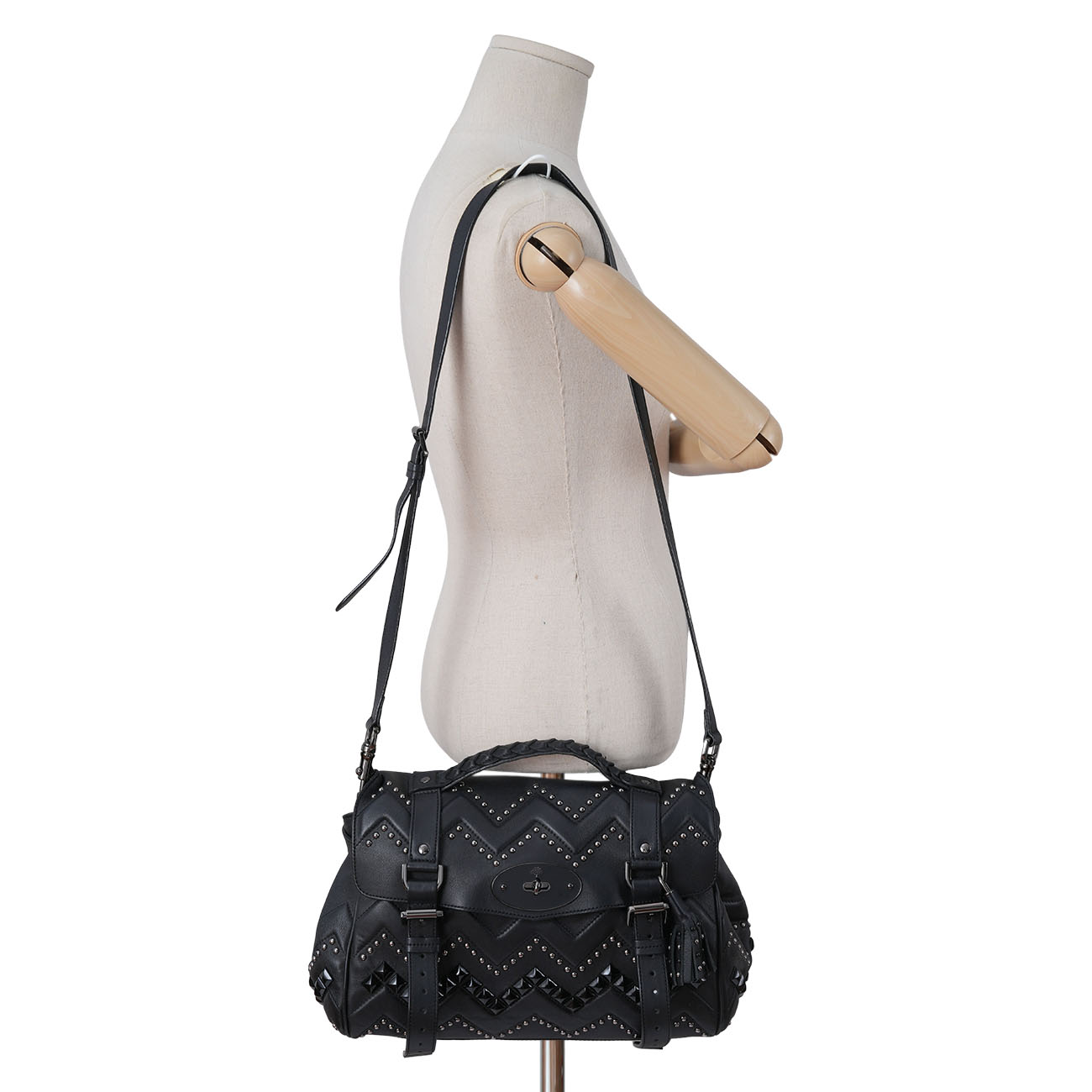 MULBERRY(USED)멀버리 시즌 한정 알렉사 지그재그
