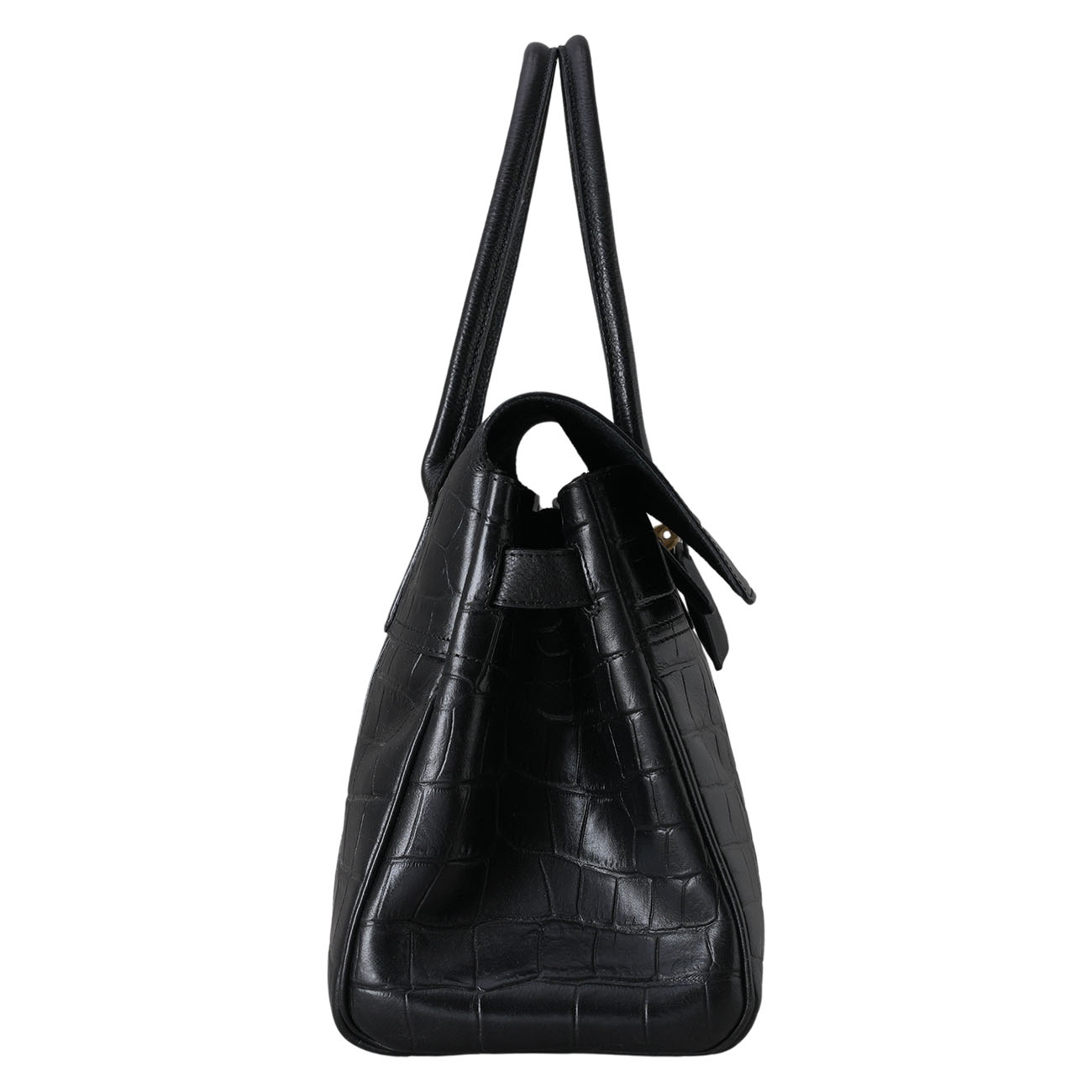 MULBERRY(USED)멀버리 베이스워터 크로커다일 패턴