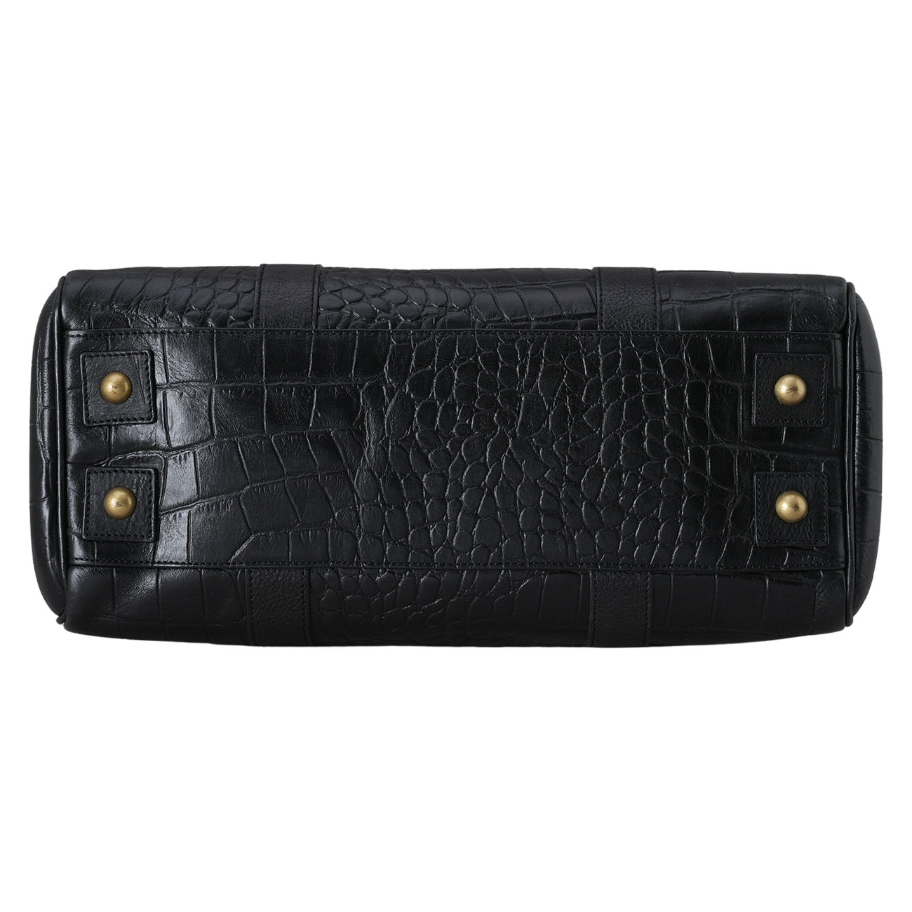 MULBERRY(USED)멀버리 베이스워터 크로커다일 패턴