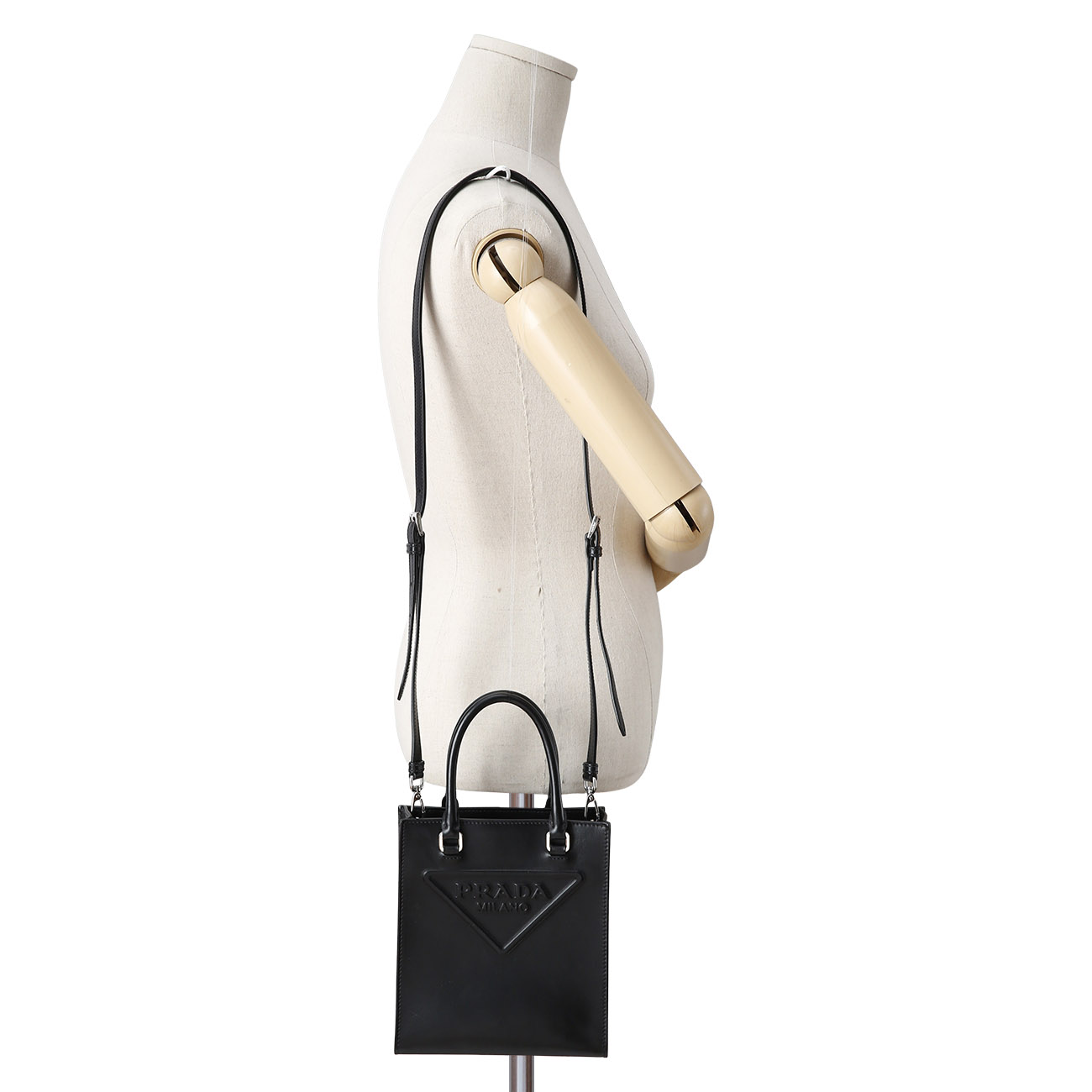PRADA(USED)프라다 1BA333 트라이앵글 토트겸 숄더백
