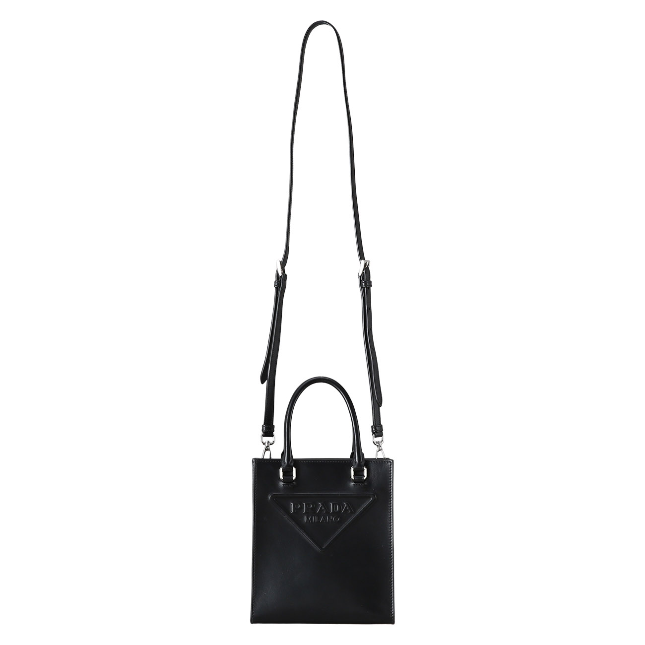 PRADA(USED)프라다 1BA333 트라이앵글 토트겸 숄더백