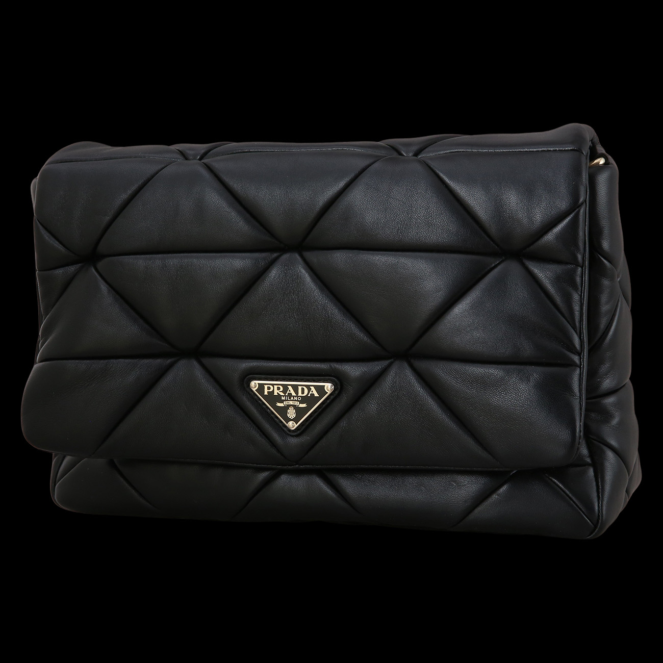 PRADA(USED)프라다 1BD291 나파 패치워크 숄더백