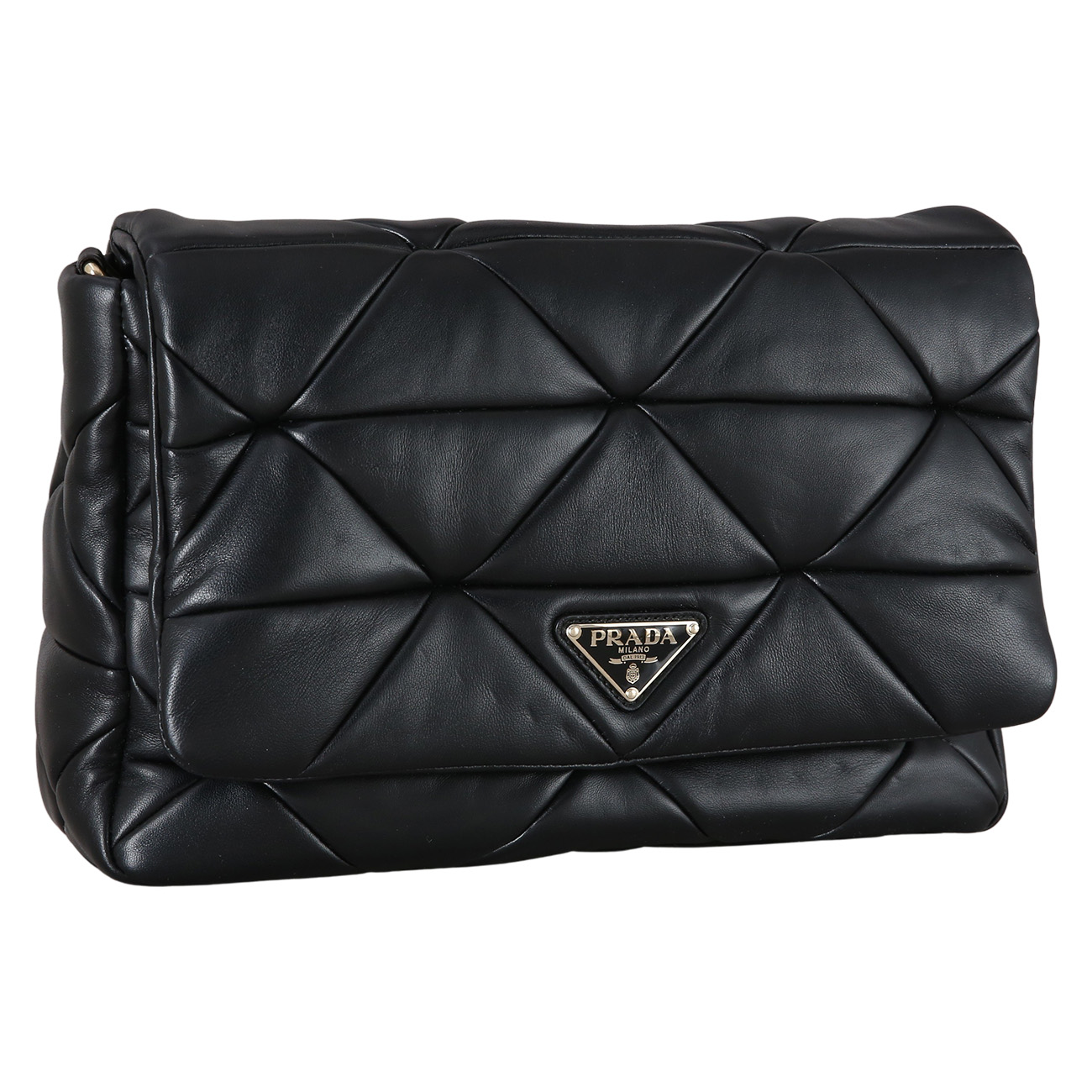 PRADA(USED)프라다 1BD291 나파 패치워크 숄더백