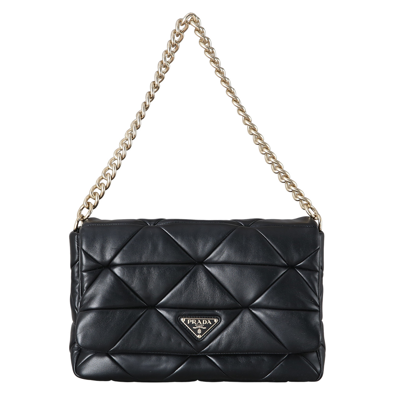 PRADA(USED)프라다 1BD291 나파 패치워크 숄더백