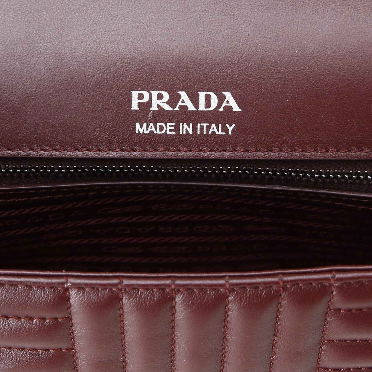 PRADA(USED)프라다 1BD135 다이아그램 체인 숄더백