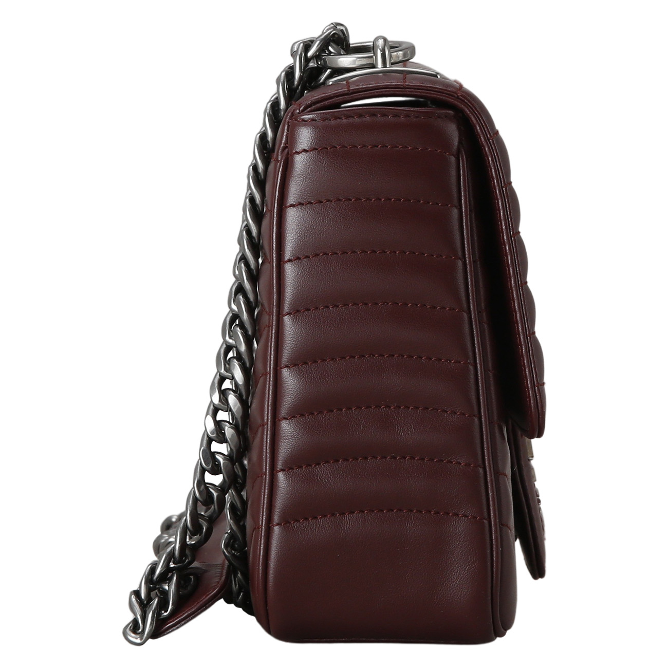 PRADA(USED)프라다 1BD135 다이아그램 체인 숄더백