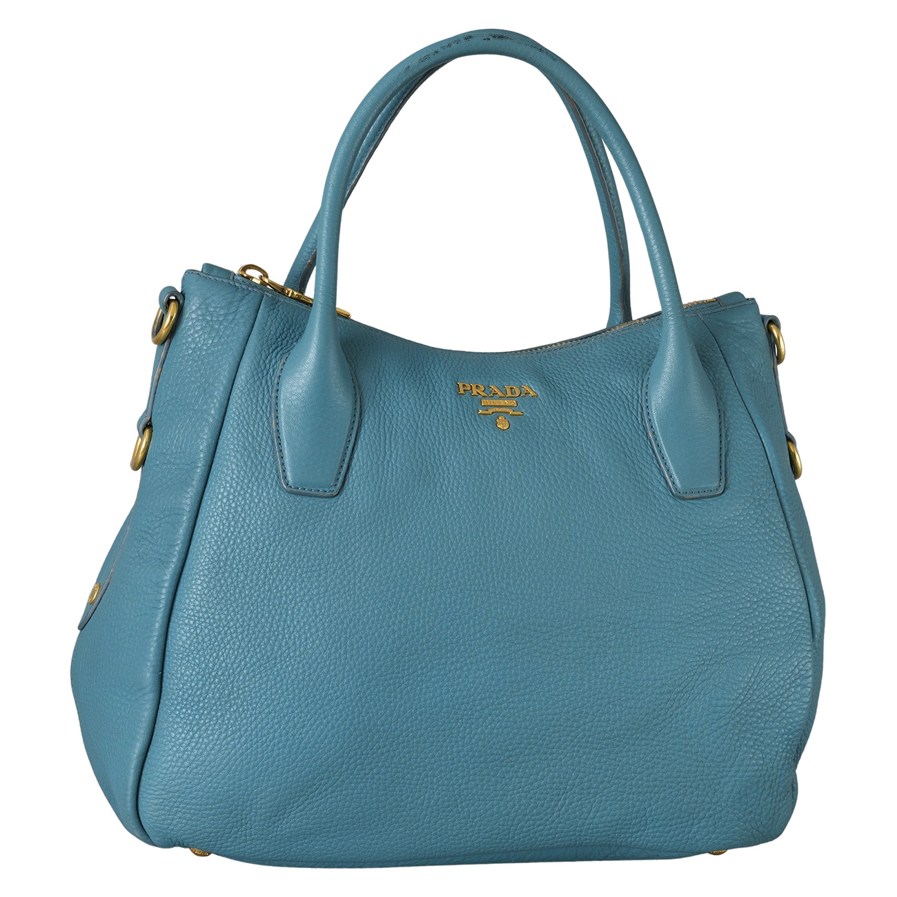 PRADA(USED)프라다 비텔로 다이노 토트겸 숄더백