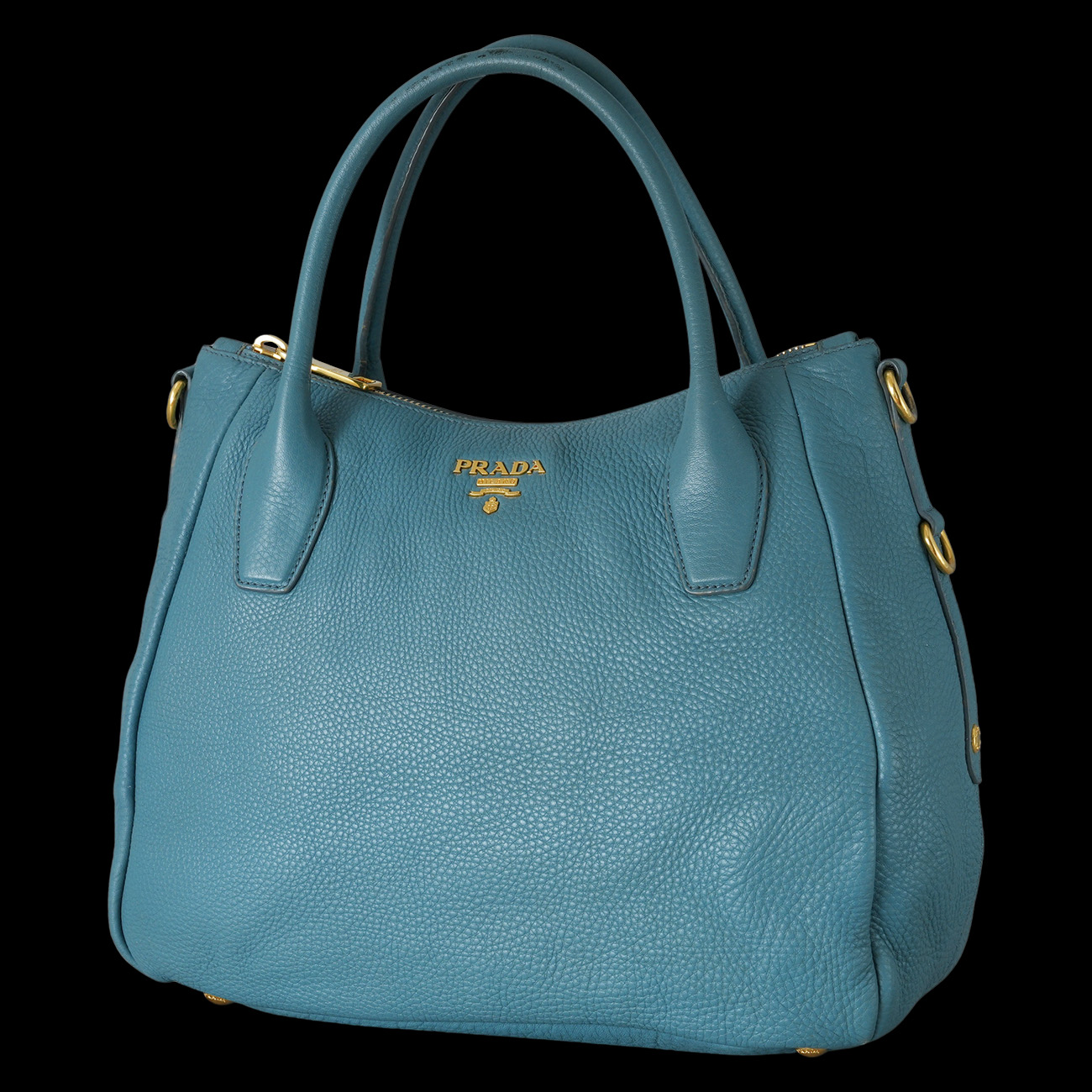 PRADA(USED)프라다 비텔로 다이노 토트겸 숄더백