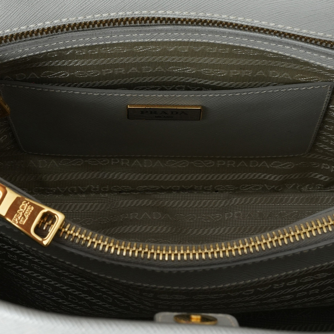 PRADA(USED)프라다 BN2558 사피아노 토트겸 숄더백