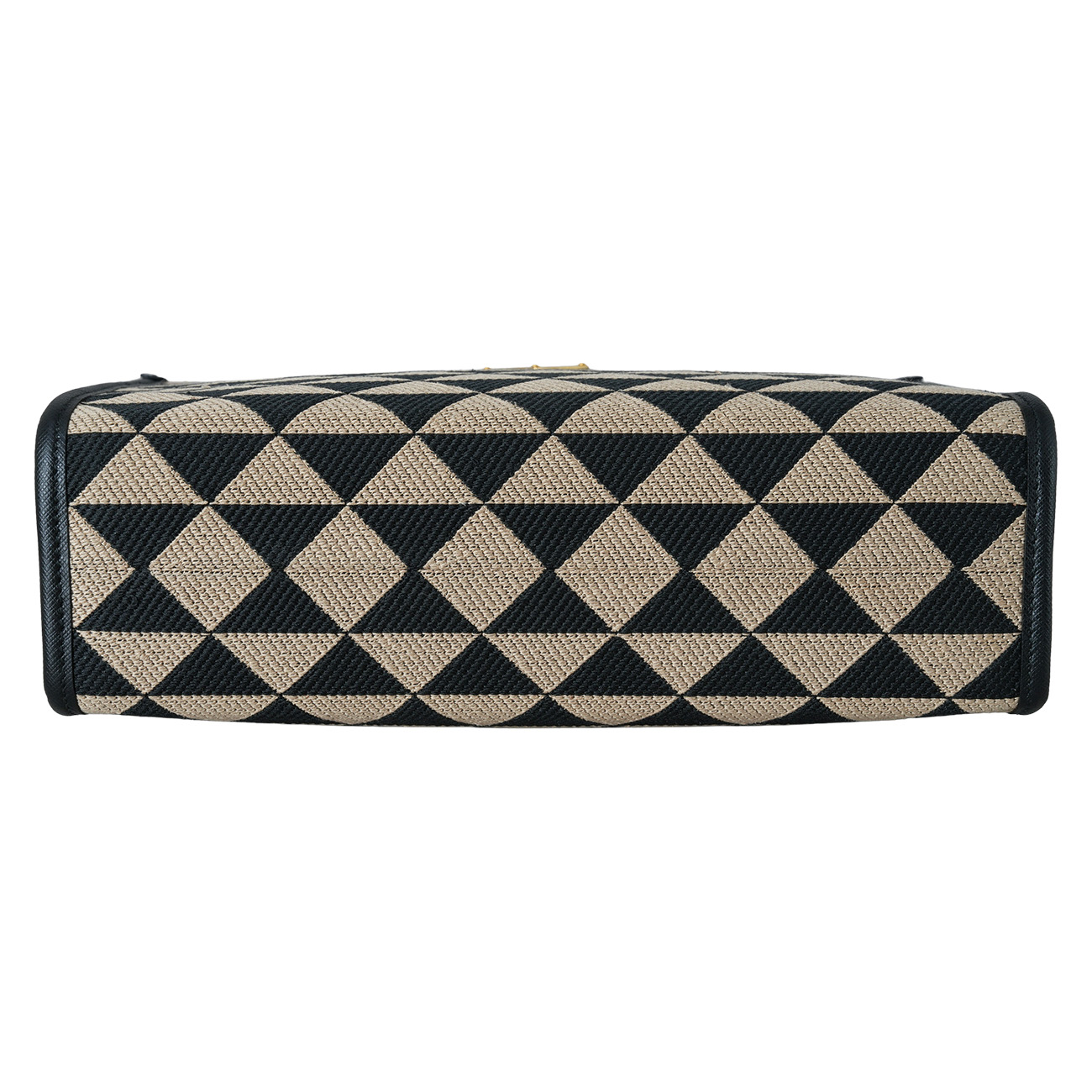 PRADA(USED)프라다 1BA354 자카드 심볼 토트 겸 숄더백