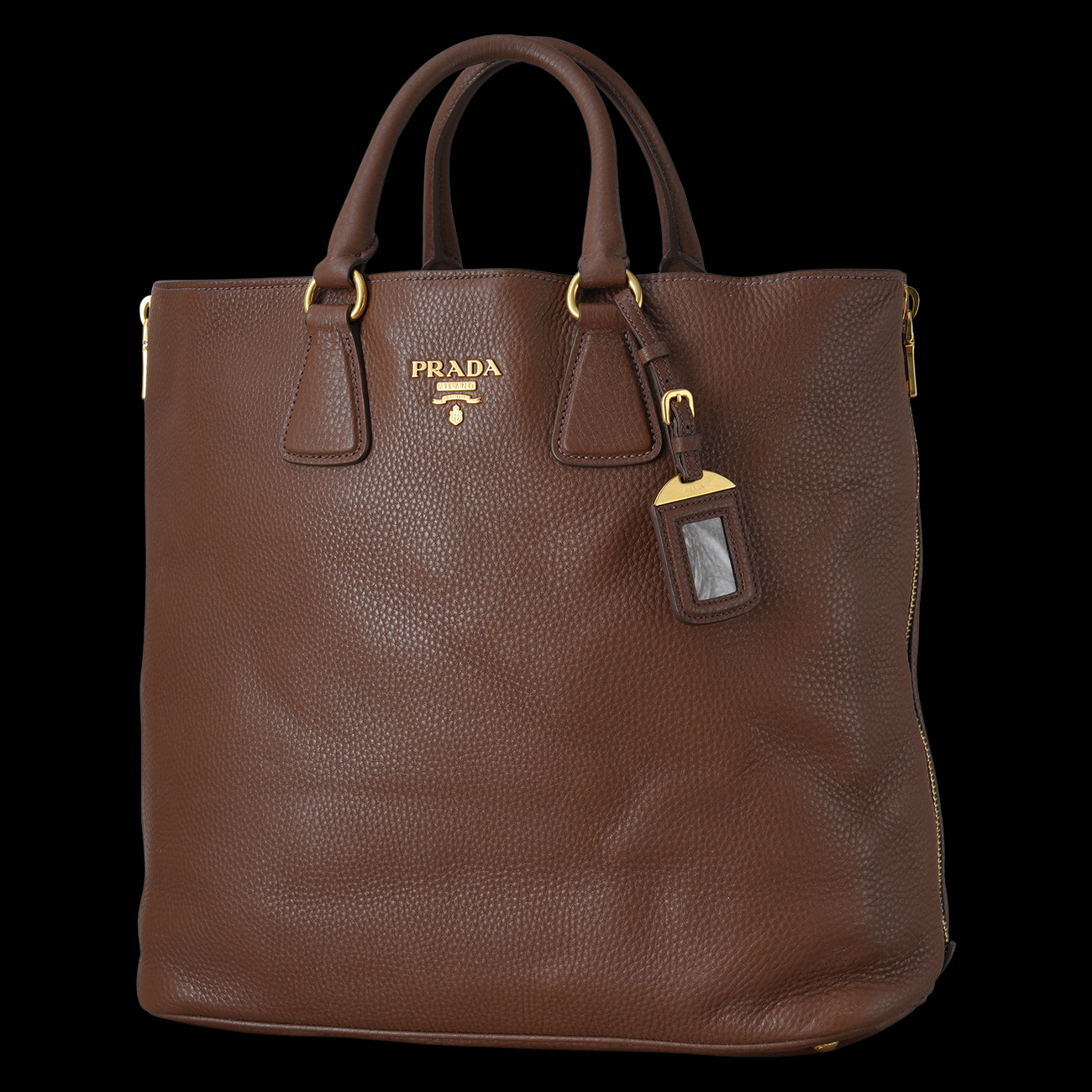 PRADA(USED)프라다 BN2419 비텔로 다이노 토트 겸 숄더백