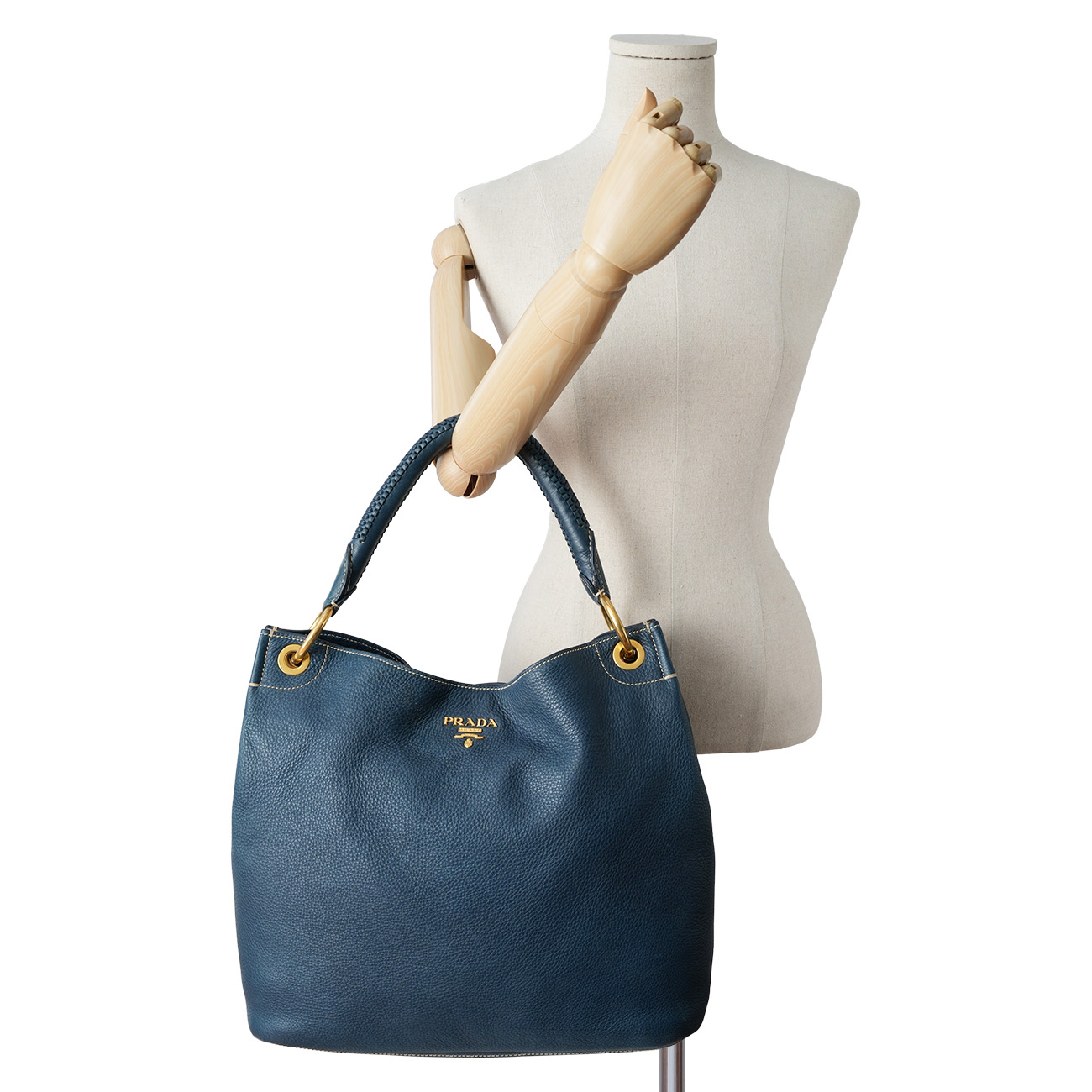 PRADA(USED)프라다 BR4829 비텔로 다이노 숄더백