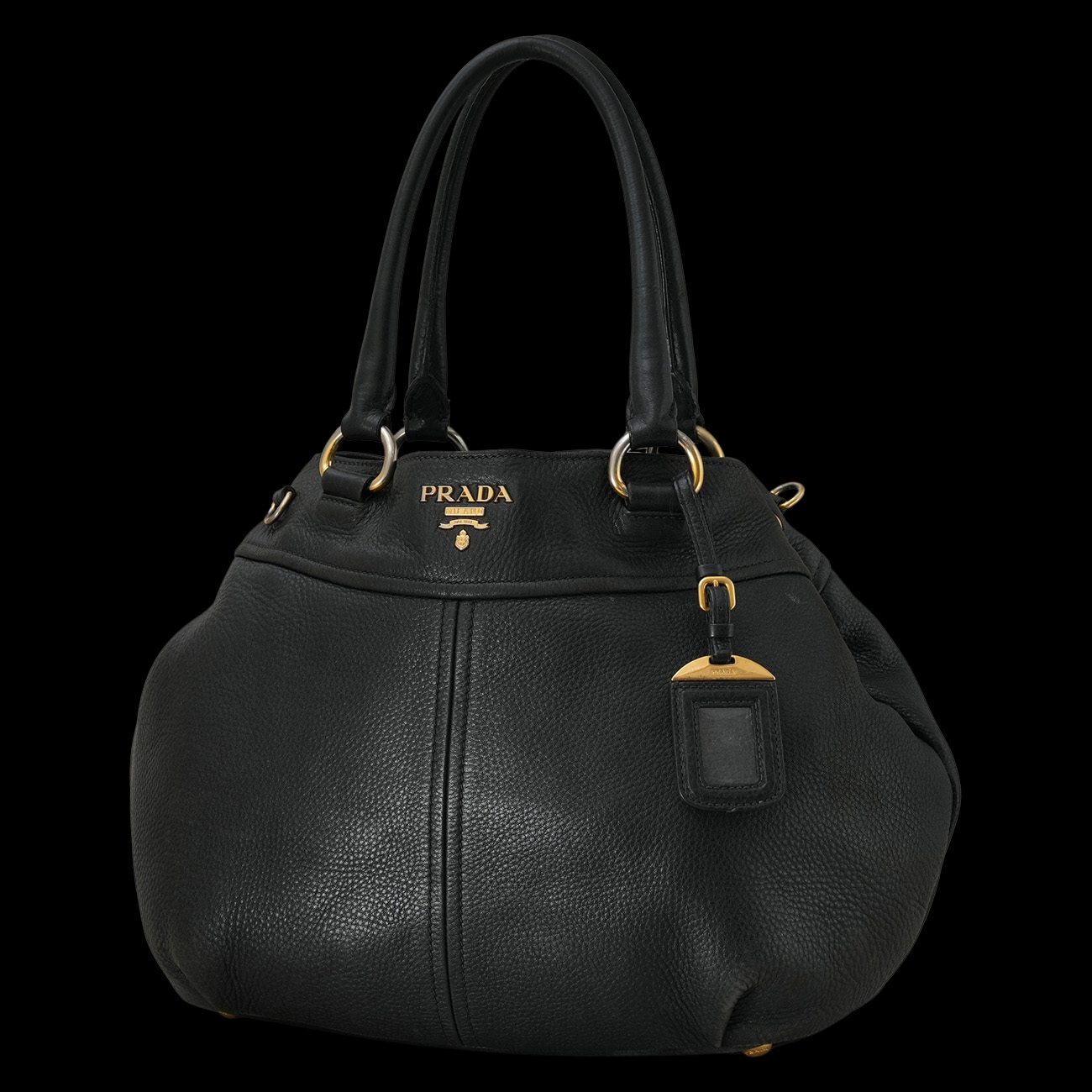 PRADA(USED)프라다 BN1777 비텔로 다이노 토트겸 숄더백