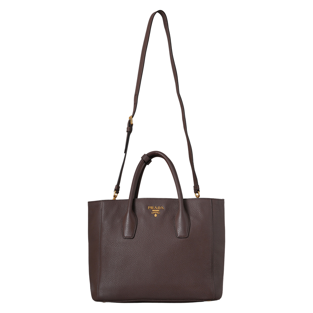 PRADA(USED)프라다 비텔로 토트 겸 숄더백