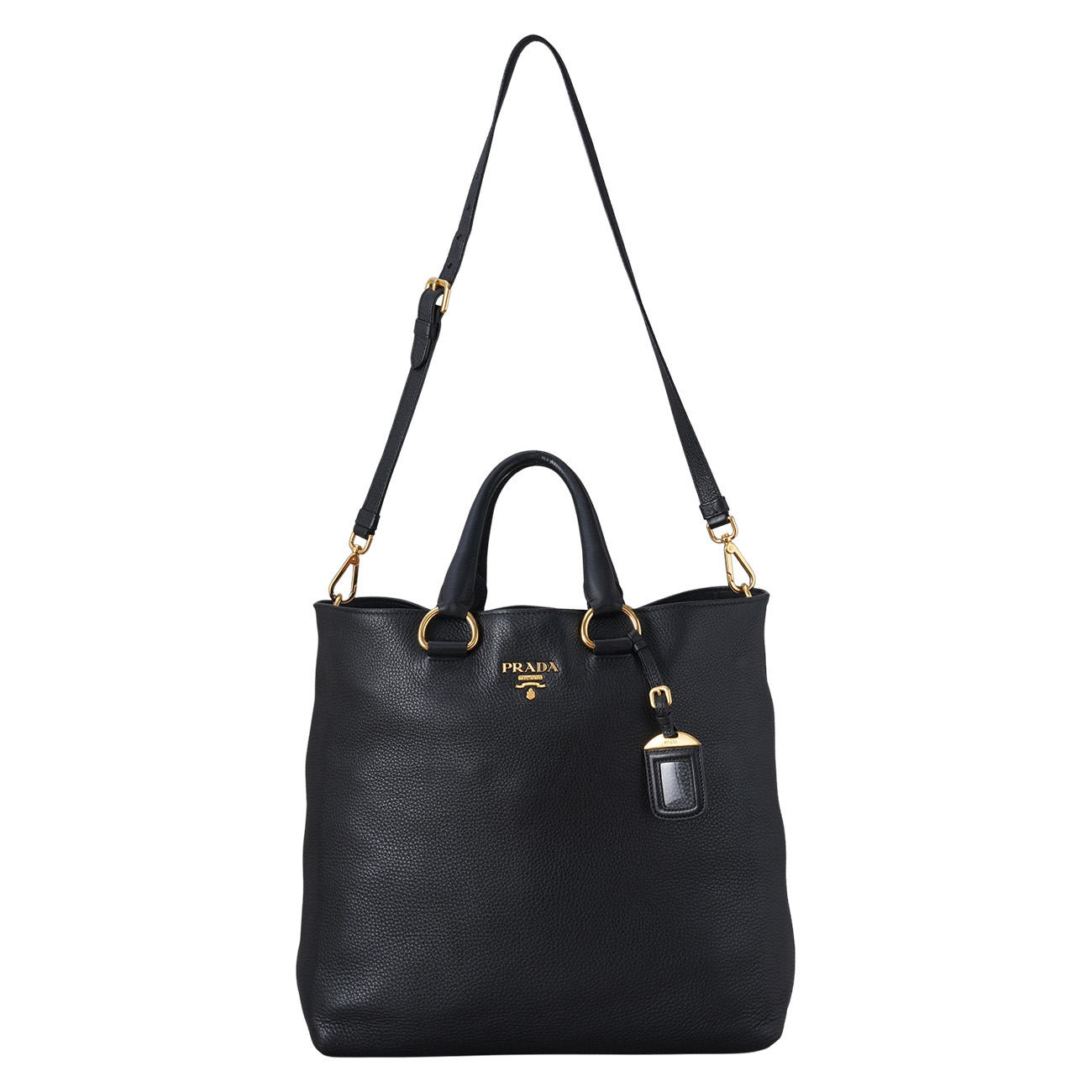 PRADA(USED)프라다 BN1713 비텔로 다이노 토트겸 숄더백