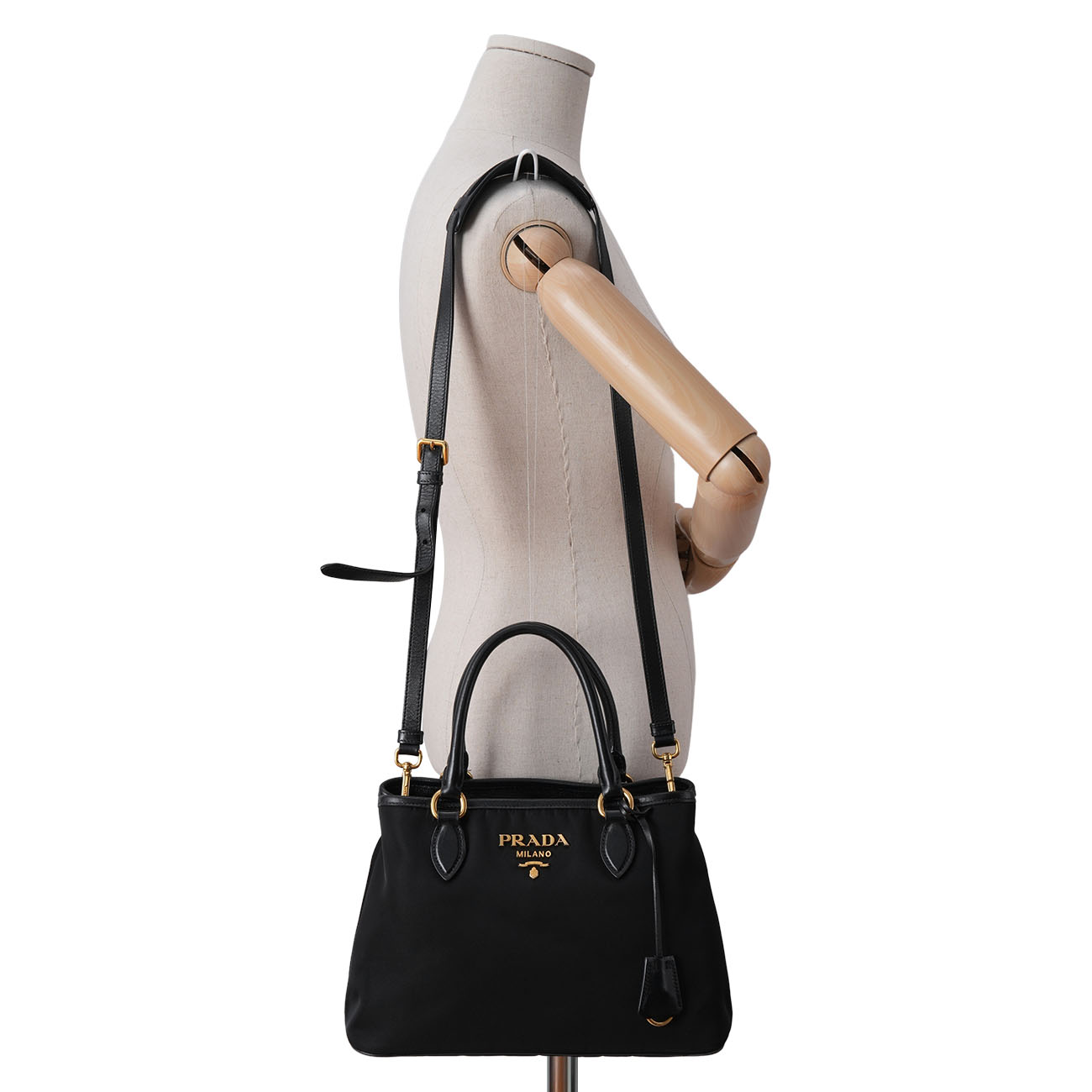 PRADA(USED)프라다 1BA173 리나일론 토트겸숄더백